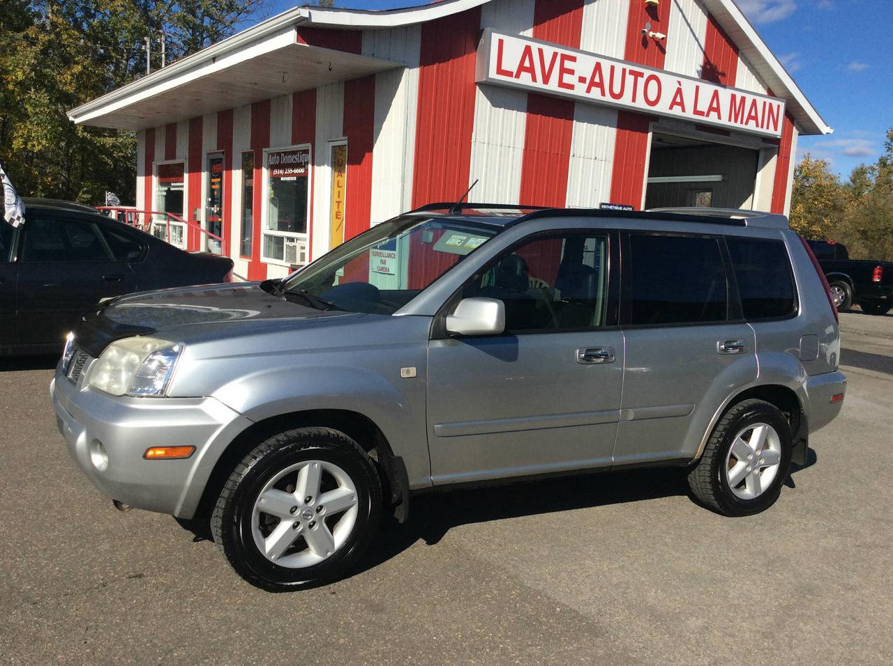 <a href=https://www.autoaubaine.com/Nissan-X-Trail-c6693377.html>https://www.autoaubaine.com/Nissan-X-Trail-c6693377.html</a>

X-trail 2005 automatique 4 cylindres 4x4 avec cuir et toit panoramique et démareur a distance, 273000km en très bonne condition, chaussé sur 4 pneus hiver Blizzack contactez Denis au  514-235-6600 ou laisser message.le véhicule est dans lOutaouais