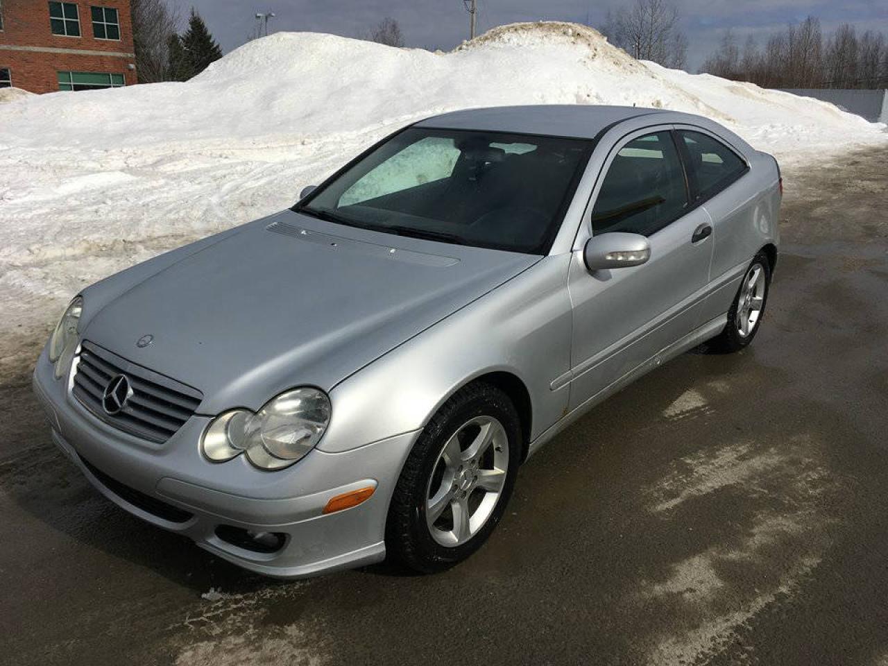 Used 2005 Mercedes-Benz C-Class Coupé sport 2 portes 1,8,L Kompressor for sale in Valcourt, QC