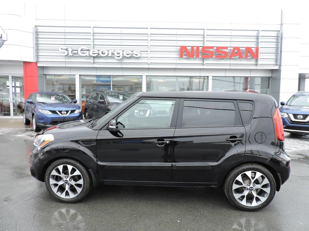 <a href=https://www.stgnissan.com/occasion/Kia-Soul-2013.html>https://www.stgnissan.com/occasion/Kia-Soul-2013.html</a>

Cuir / Toit ouvrant / Sieges chauffant / Navigation / Caméra de recul / Jantes 18 / Bluetooth / Groupe électrique et beaucoup plus
Rapport Dhistorique CarProof disponible !
Financement et immatriculation disponible sur place !
Maintenant contactez nous sans frais au 1866 228 9700
OU
Venez nous voir au 
550 90 ieme rue St-Georges G5Y  3L2
St-Georgrs Nissan une histoire de service !