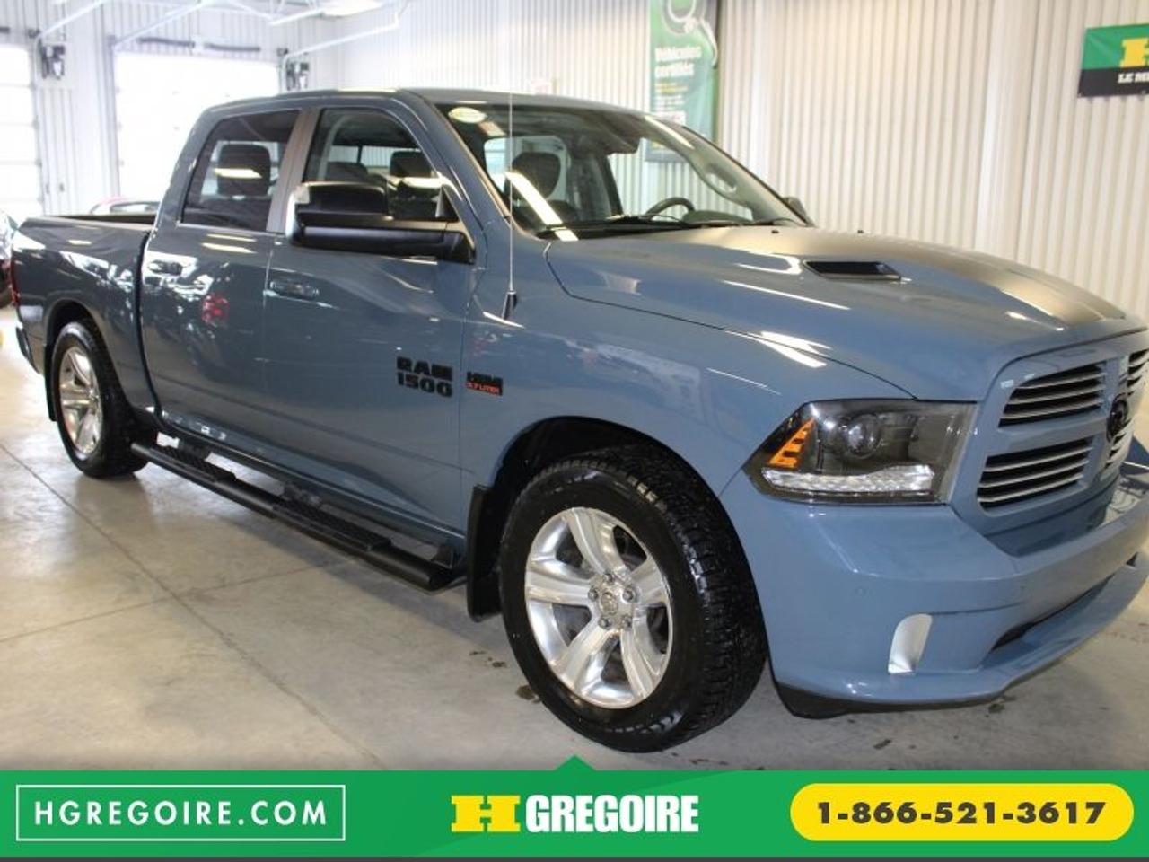 <a href=https://www.autoaubaine.com/RAM-1500-c7012369.html>https://www.autoaubaine.com/RAM-1500-c7012369.html</a>

RAM 1500 Sport Crew 4x4 (cuir-Toit-Navi) 2015

Toit ouvrant, Freins ABS, Lecteur MP3, Miroirs chauffants, Volant ajustable, Radio satellite, Ordinateur de bord, Antipatinage, Phares antibrouillards

ECONOMISER 15 900$! BAS KILOMÉTRAGE, JAMAIS ACCIDENTÉ, Camera de recul, Systeme de navigation, Bluetooth, Aucun frais caché, Taux dintérêt imbattable! Ouvert 7 jours. Inspection en plus de 125 points et rigoureux processus de remise à neuf. Satisfaction garantie de 3 jours ou argent remis et privilège déchange 30 jours. Obtenez le meilleur taux de financement et même une 2e ou 3e chance au crédit. Pour plus dinformation sur cette voiture et pour obtenir le rapport dhistorique CarProof gratuitement, visitez https://www.hgregoire.com/fr-stk/S8370. *Prix du manufacturier neuf (50 895$)