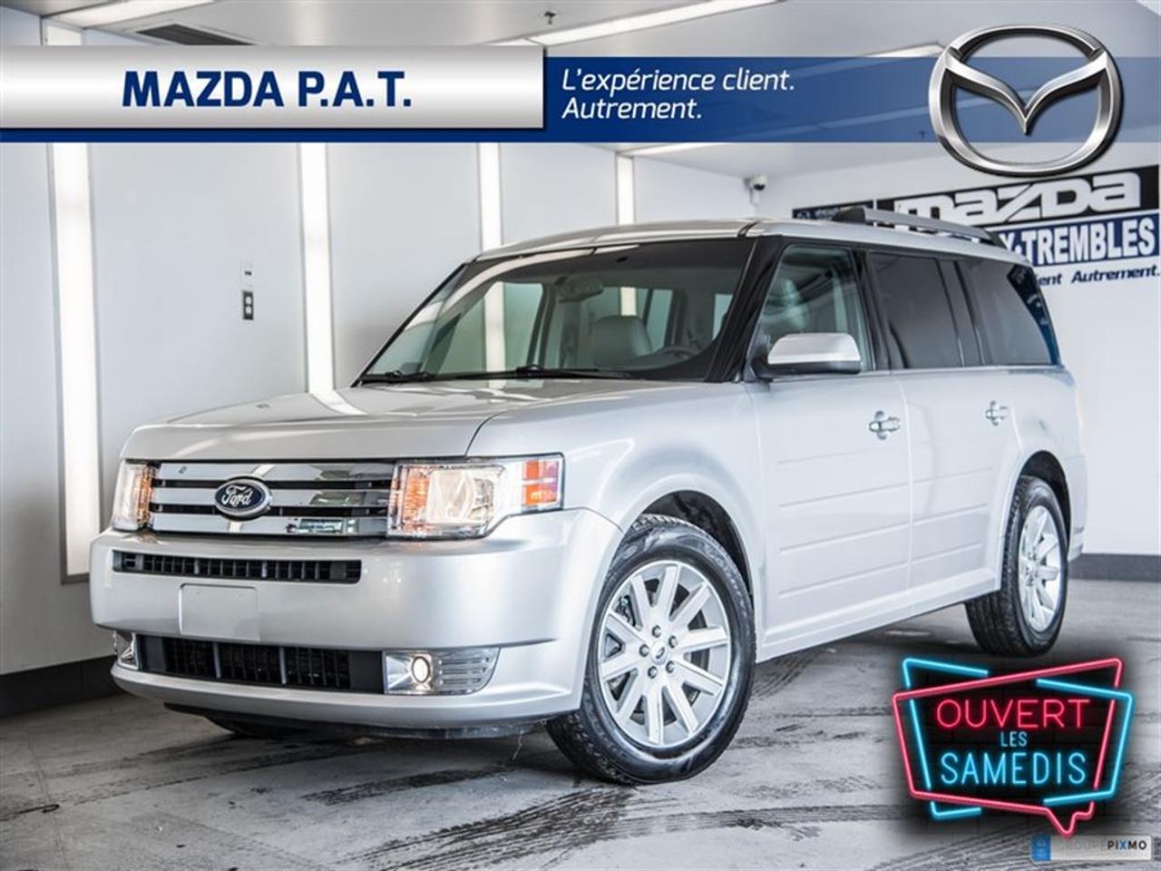 <a href=https://www.mazdapat.com/occasion/Ford-Flex-2012.html>https://www.mazdapat.com/occasion/Ford-Flex-2012.html</a>

toit ouvrant panoramique+bluetooth+sièges chauffants+régulateur de vitesse+climatisation+phares automatique et plus !!!    MAINTENANT OUVERT LE SAMEDI !!!Mazda Pointe-aux-Trembles: Votre concessionnaire de choix pour un véhicule neuf ou doccasion. Financement à partir de 0% pour un véhicule doccasion certifié de marque Mazda seulement. Financement 1-2-3e chance au crédit disponible. Meilleurs taux de lindustrie.     Venez voir pourquoi nous sommes votre référence automobile dans lEst de Montréal.     Faites un essai routier dès aujourdhui de votre prochain véhicule acheté chez Mazda Pointe-aux-Trembles.    navigation system + leather + panoramic sunroof + bluetooth + heated seats + cruise control + air conditioning + camera backs up + automatic headlights and more !!!    Mazda Pointe-aux-Trembles: Your dealer of choice for a new or used vehicle. Financing from 0% for a Mazda-certified used car only. Financing 1-2-3th chance at available credit. Best rates in the industry.    Come see why we are your automotive reference in East Montreal.    Take a test drive today on your next vehicle purchased from Mazda Pointe-aux-Trembles.