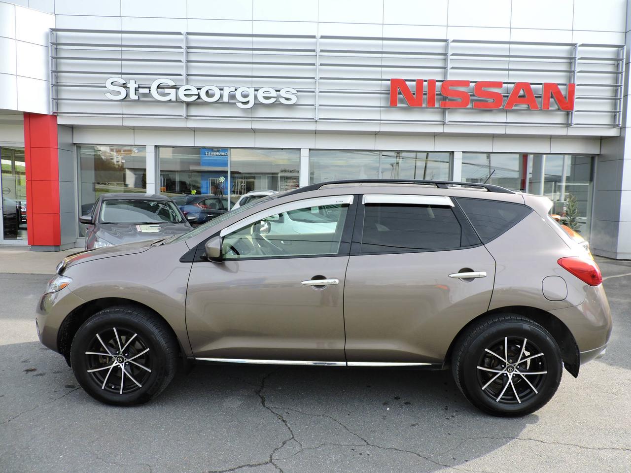<a href=https://www.stgnissan.com/occasion/Nissan-Murano-2009.html>https://www.stgnissan.com/occasion/Nissan-Murano-2009.html</a>

Seulement 97866 km / Climatiseur 2 zones / Toit panoramique / bluetooth / Hayon électrique / Caméra de recul / Sieges électrique chauffant / Déflecteur de capot et de fenetres / groupe électrique et plus 
Rapport Dhistorique CarProof disponible !
Financement et immatriculation disponible sur place !
Maintenant contactez nous sans frais au 1866 228 9700
OU
Venez nous voir au 
550 90 ieme rue St-Georges G5Y  3L2
St-Georgrs Nissan une histoire de service !