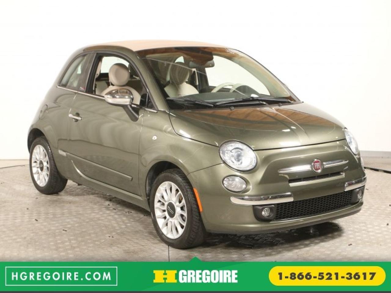 Used 2015 Fiat 500C LOUNGE 2 PORTE for sale in St-Léonard, QC