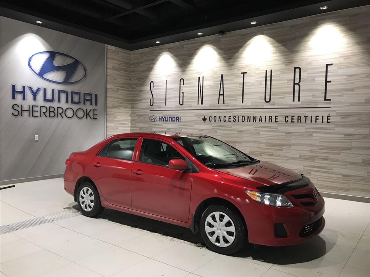<a href=https://www.hyundaisherbrooke.com/occasion/Toyota-Corolla-2013.html>https://www.hyundaisherbrooke.com/occasion/Toyota-Corolla-2013.html</a>

TOYOTA COROLLA CE 2013 + AIR CLIMATISÉ + VITRES ÉLECTRIQUES  NOUS REPRENONS TOUS LES VÉHICULES EN ÉCHANGE! SPÉCIALISTE EN 1ÈRE, 2ÈME ET 3ÈME CHANCE AU CRÉDIT! COMMUNIQUEZ AU 819-562-1700 POUR UN ESSAI ROUTIER OU POUR DES RENSEIGNEMENTS SUPPLÉMENTAIRES !!!