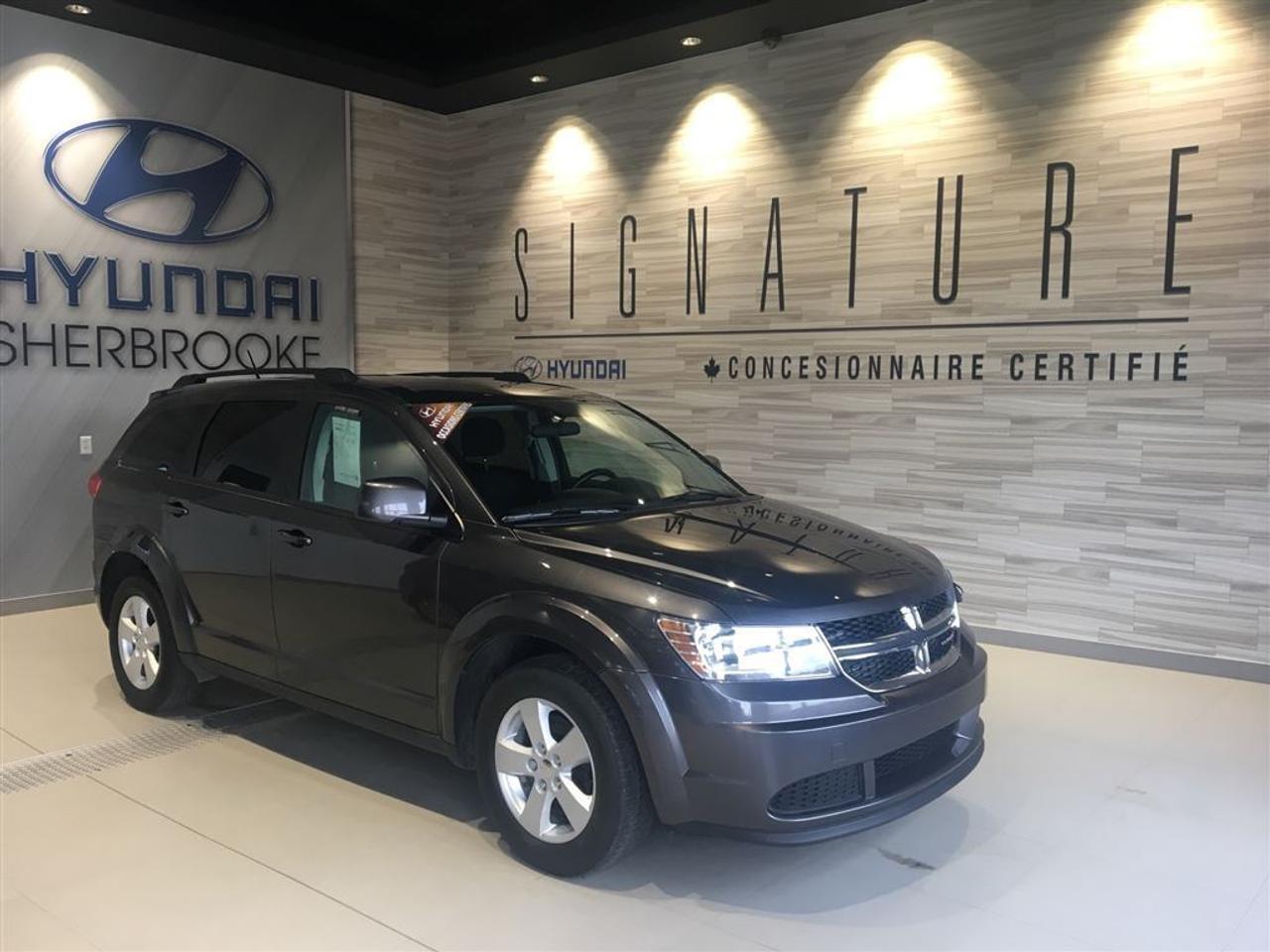 <a href=https://www.hyundaisherbrooke.com/occasion/Dodge-Journey-2014.html>https://www.hyundaisherbrooke.com/occasion/Dodge-Journey-2014.html</a>

DODGE JOURNEY SXT 2014 + AIR CLIMATISÉ + GROUPE ÉLECTRIQUE + RÉGULATEUR DE VITESSE + LUMIÈRES AUTOMATIQUES + USB/CD/AUXILIAIRE + FOG LIGHTS + MOTEUR 2.4L ÉCONOMIQUE !    NOUS REPRENONS TOUS LES VÉHICULES EN ÉCHANGE! FINANCEMENT DISPONIBLE, SPÉCIALISTE EN 1ÈRE, 2ÈME ET 3ÈME CHANCE AU CRÉDIT! COMMUNIQUEZ AU 819-562-1700 POUR UN ESSAI ROUTIER OU POUR DES RENSEIGNEMENTS SUPPLÉMENTAIRE !!!