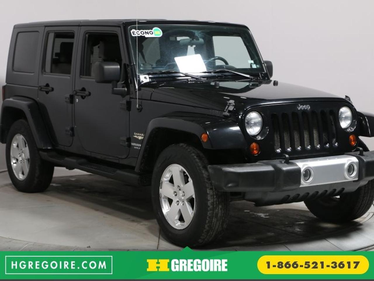 <a href=https://www.autoaubaine.com/Jeep-Wrangler-c7022782.html>https://www.autoaubaine.com/Jeep-Wrangler-c7022782.html</a>

Jeep Wrangler Unlimited Sahara A/c Gr Elect Mag 2008

Freins ABS, Lecteur MP3, Dcapotable, Volant ajustable, Radio satellite, Volant gain de cuir, Antipatinage, Phares antibrouillards

ECONOMISER 15 518$! BAS KILOMÉTRAGE, Ensemble audio premium, HGrégoire Écono, cest des véhicules à petits prix. Inspecté selon les normes de la SAAQ, le prix écono reflète létat mécanique et esthétique du véhicule. Bénéficiez du prix denchère et achetez en toute confiance en traitant directement avec le leader au Québec. Certaines conditions peuvent sappliquer, visiter une succursale HGrégoire pour les détails. Normes de la SAAQ: https://saaq.gouv.qc.ca/immatriculation/verification-mecanique/lors-verification-mecanique