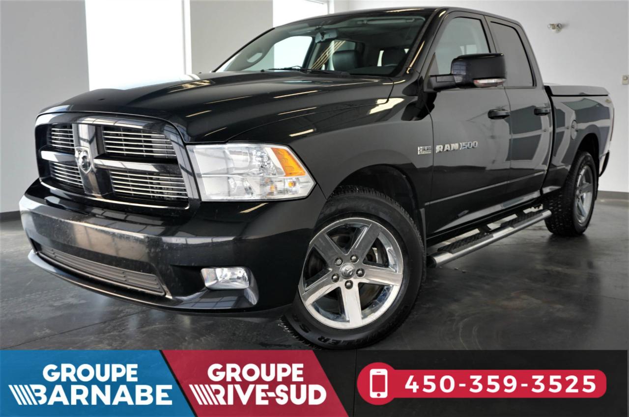 Used 2012 Ram 1500 SPORT QUAD CAB + CUIR+DÉMARREUR/TOUT ÉQU for sale in St-Jean-Sur-Richelieu, QC