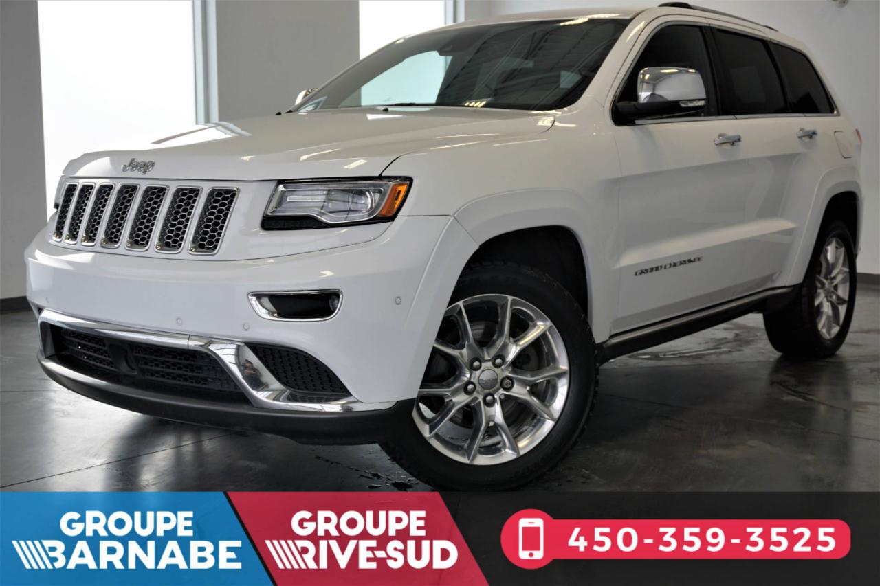 Used 2014 Jeep Grand Cherokee SUMMIT DIESEL CUIR+TOIT PANO+NAV for sale in St-Jean-Sur-Richelieu, QC