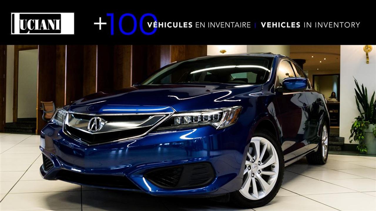 <a href=https://www.lucianiacura.com/occasion/Acura-ILX-2016.html>https://www.lucianiacura.com/occasion/Acura-ILX-2016.html</a>

Renseignez-vous sur nos programmes de véhicules doccasion certifié Acura ! Obtenez la tranquillité desprit sur nos modèles sélectionnés. Garantie 7ans/130,000KM incluant une assistance routière , une inspection complète en 125 points , un historique de maintenance complet et beaucoup plus ! En affaire depuis plus de 45 ans , le groupe Luciani dépasse les attentes de ses clients en offrant une expérience dachat agréable et un inventaire de véhicule doccasion DE QUALITÉ avec plus de 100 véhicules À LINTÉRIEUR de toutes marques!! ACURA , INFINITI , BMW , MERCEDES , AUDI , LEXUS , LAND ROVER nous avons ce quil vous faut au meilleur prix ! FINANCEMENT 1ere , 2eme et 3eme chance SUR PLACE au meilleur taux. Venez rencontrer notre équipe de vente dévouée qui vous servirons avec transparence ! Nous avons lexpérience et le personnel pour prendre grand soin de vous durant votre visite.       ******Please inquire about our Acura certified programs for per-owned cars! Obtain peace of mind with our selected certified pre-owned models.7 year waranty or 130,000 km including road side assistance, a complete 125 points Certified inspection ,complete maintenance history and much more! In business for more than 45 years, the Luciani Group exceeds the expectations of their clients by giving them an outstanding sales experience with quality pre-owned inventory such as ACURA, INFINITI, BMW, MERCEDES, AUDI, LEXUS and LAND ROVER. We have what you need at the very best price. On the spot 1st, 2nd and 3rd financing at the best rates. Our experienced crew is devoted to complete transparency and will take care of you during your visit.  Buy with confidence from a Family owned and operated business for over 50 years!    Acheter en toute confiance chez une entreprise familiale depuis plus de 50 ans !