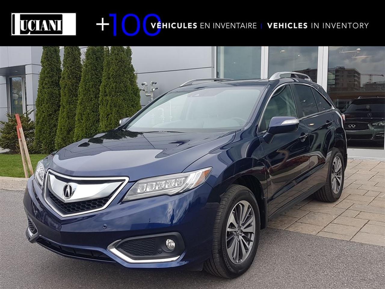 <a href=https://www.lucianiacura.com/occasion/Acura-Rdx-2016.html>https://www.lucianiacura.com/occasion/Acura-Rdx-2016.html</a>

RDX 2016 ensemble Elite ! Toute Équipé!! Navigation , Disque dur Audio , bluetooth , caméra de recul , assistance angle-mort, regulateur de vitesse adaptatif, siege chauffer et ventiler et beaucoup plus!!!**** Véhicule reprit en échange dun client maison chez Luciani!! En excellente condition!! Achetez et entretenue de A à Z chez Luciani !! 2016 RDX Elite!! Fully Loaded!! Navigation system, Hard drive, Blutooth, Backup camera, Blind spot monitor, Adaptive cruise control, Heated and ventilated seats and much more! 1 owner, originally bought at Luciani, always serviced here!!!     *** $304 au 2 semaines*** *** $304 bi-weekly***  ***Incluant garantie prolonge 7ans 130000km*** *** Including extended warranty 7yrs 130000km***    Buy with confidence from a Family owned and operated business for over 50 years!  Acheter en toute confiance chez une entreprise familiale depuis plus de 50 ans !     Renseignez-vous sur nos programmes de véhicules doccasion certifié Acura ! Obtenez la tranquillité desprit sur nos modèles sélectionnés. Garantie 7ans/130,000KM incluant une assistance routière , une inspection complète en 125 points , un historique de maintenance complet et beaucoup plus ! En affaire depuis plus de 45 ans , le groupe Luciani dépasse les attentes de ses clients en offrant une expérience dachat agréable et un inventaire de véhicule doccasion DE QUALITÉ avec plus de 100 véhicules À LINTÉRIEUR de toutes marques!! ACURA , INFINITI , BMW , MERCEDES , AUDI , LEXUS , LAND ROVER nous avons ce quil vous faut au meilleur prix ! FINANCEMENT 1ere , 2eme et 3eme chance SUR PLACE au meilleur taux. Venez rencontrer notre équipe de vente dévouée qui vous servirons avec transparence ! Nous avons lexpérience et le personnel pour prendre grand soin de vous durant votre visite.         ******Please inquire about our Acura certified programs for per-owned cars! Obtain peace of mind with our selected certified pre-owned models.7 year waranty or 130,000 km including road side assistance, a complete 125 points Certified inspection ,complete maintenance history and much more! In business for more than 45 years, the Luciani Group exceeds the expectations of their clients by giving them an outstanding sales experience with quality pre-owned inventory such as ACURA, INFINITI, BMW, MERCEDES, AUDI, LEXUS and LAND ROVER. We have what you need at the very best price. On the spot 1st, 2nd and 3rd financing at the best rates. Our experienced crew is devoted to complete transparency and will take care of you during your visit.    Buy with confidence from a Family owned and operated business for over 50 years!        Acheter en toute confiance chez une entreprise familiale depuis plus de 50 ans !  Buy with confidence from a Family owned and operated business for over 50 years!    Acheter en toute confiance chez une entreprise familiale depuis plus de 50 ans !