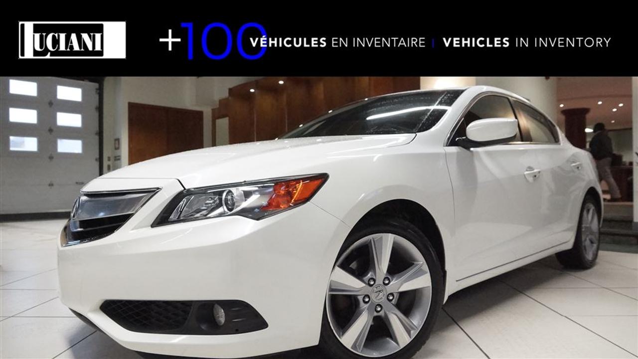 <a href=https://www.lucianiacura.com/occasion/Acura-ILX-2014.html>https://www.lucianiacura.com/occasion/Acura-ILX-2014.html</a>

ILX Premium 2014!! Cuire, Siege electrique chauffant, Toit ouvrant, Systeme de climatisation bi-zone et plus. Client Maison, toujour entretenue par Luciani Acura. Historique du vehicule ainsi que Carproof disponible. 2014 ILX Premium!! Leather , heated electric seats, Sunroof, Dual zone climate control and more! House client, maintenance done at Luciani Acura. Vehicle history and Carproof availlable.     ***$170 au 2 semaines*** ***$170 bi-weekly***   ***Incluant garantie prolonge 7ans 130000km*** *** Including extended warranty 7yrs 130000km***     ******Please inquire about our Acura certified programs for per-owned cars! Obtain peace of mind with our selected certified pre-owned models.7 year waranty or 130,000 km including road side assistance, a complete 125 points Certified inspection ,complete maintenance history and much more! In business for more than 45 years, the Luciani Group exceeds the expectations of their clients by giving them an outstanding sales experience with quality pre-owned inventory such as ACURA, INFINITI, BMW, MERCEDES, AUDI, LEXUS and LAND ROVER. We have what you need at the very best price. On the spot 1st, 2nd and 3rd financing at the best rates. Our experienced crew is devoted to complete transparency and will take care of you during your visit.  Buy with confidence from a Family owned and operated business for over 50 years!    Acheter en toute confiance chez une entreprise familiale depuis plus de 50 ans !