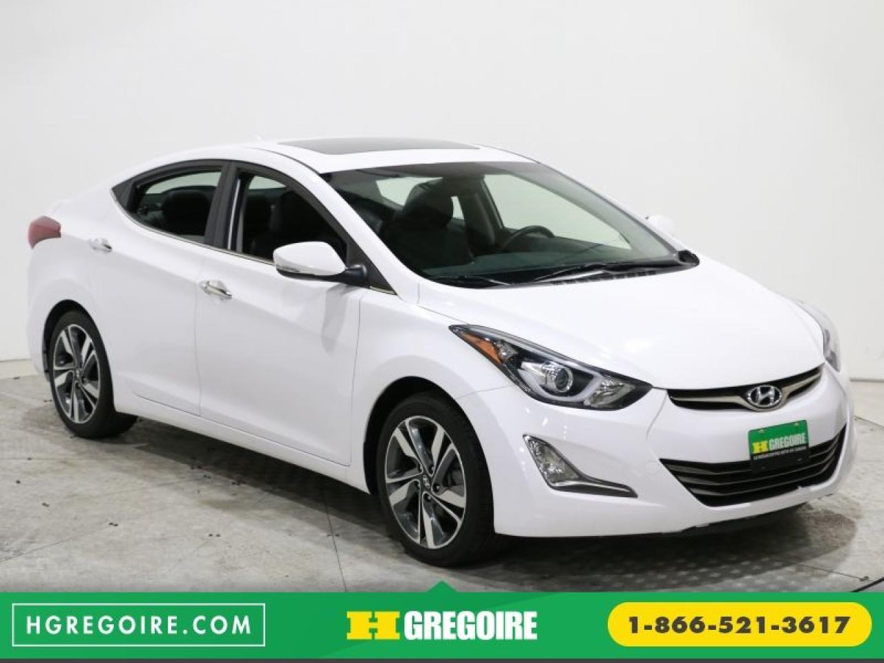 Used 2015 Hyundai Elantra LTD A/C TOIT CUIR for sale in St-Léonard, QC