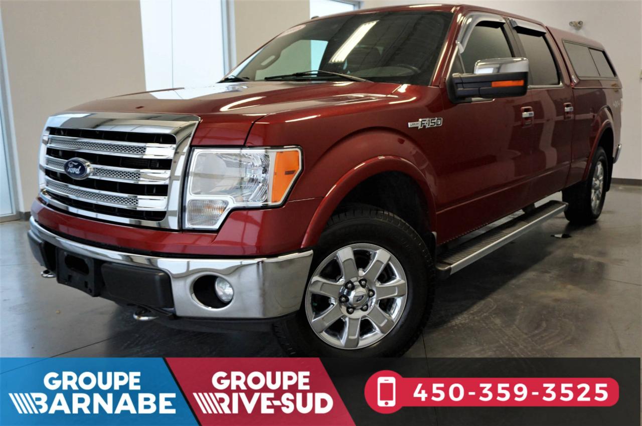 Used 2013 Ford F-150 LARIAT SUPER CREW, V8 5.0L + CUIR + BOIT for sale in St-Jean-Sur-Richelieu, QC