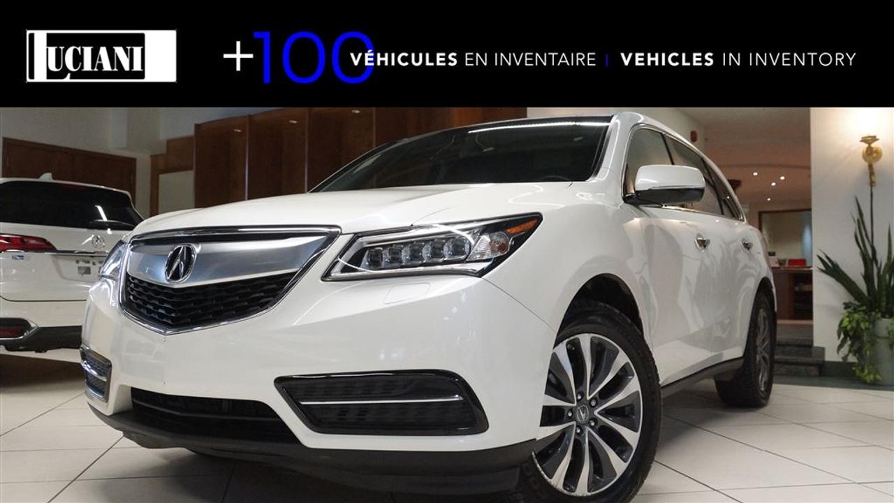 <a href=https://www.lucianiacura.com/occasion/Acura-MDX-2015.html>https://www.lucianiacura.com/occasion/Acura-MDX-2015.html</a>

Acura MDX 2015 Modèle Tech SH-AWD! Systeme de navigation, Siège en cuir , siège électrique , bluetooth, caméra de recul, Systeme DVD, Disc dur audio,BACK UP SENSORS et plus!! 2015 Acura MDX Tech SH-AWD! Navigation system, Leather, Electric/heated seats, Blutooth, Back-up camera, DVD System, Audio hard drive and more!! ***$380 au 2 semaines*** ***$380 bi-weekly*** ***Incluant garantie prolonge 7ans 130000km*** *** Including extended warranty 7yrs/130000km*** Buy with confidence from a Family owned and operated business for over 50 years! Acheter en toute confiance chez une entreprise familiale depuis plus de 50 ans ! Renseignez-vous sur nos programmes de véhicules doccasion certifié Acura ! Obtenez la tranquillité desprit sur nos modèles sélectionnés. Garantie 7ans/130,000KM incluant une assistance routière , une inspection complète en 125 points , un historique de maintenance complet et beaucoup plus ! En affaire depuis plus de 45 ans , le groupe Luciani dépasse les attentes de ses clients en offrant une expérience dachat agréable et un inventaire de véhicule doccasion DE QUALITÉ avec plus de 100 véhicules À LINTÉRIEUR de toutes marques!! ACURA , INFINITI , BMW , MERCEDES , AUDI , LEXUS , LAND ROVER nous avons ce quil vous faut au meilleur prix ! FINANCEMENT 1ere , 2eme et 3eme chance SUR PLACE au meilleur taux. Venez rencontrer notre équipe de vente dévouée qui vous servirons avec transparence ! Nous avons lexpérience et le personnel pour prendre grand soin de vous durant votre visite.   Buy with confidence from a Family owned and operated business for over 50 years!    Acheter en toute confiance chez une entreprise familiale depuis plus de 50 ans !