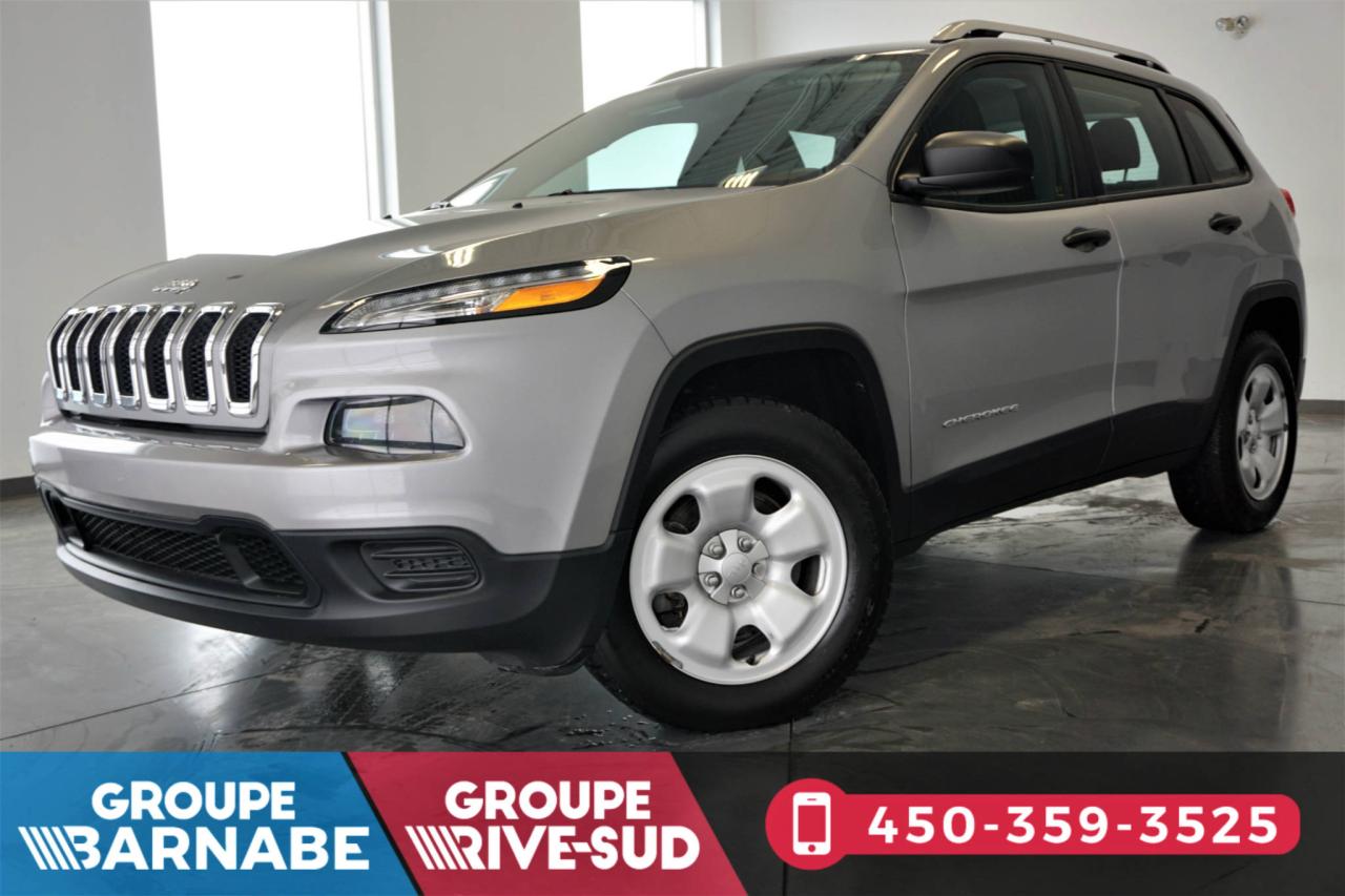 Used 2015 Jeep Cherokee SPORT 4X4 - TEMPS FROID + CAMÉRA DE RECU for sale in St-Jean-Sur-Richelieu, QC