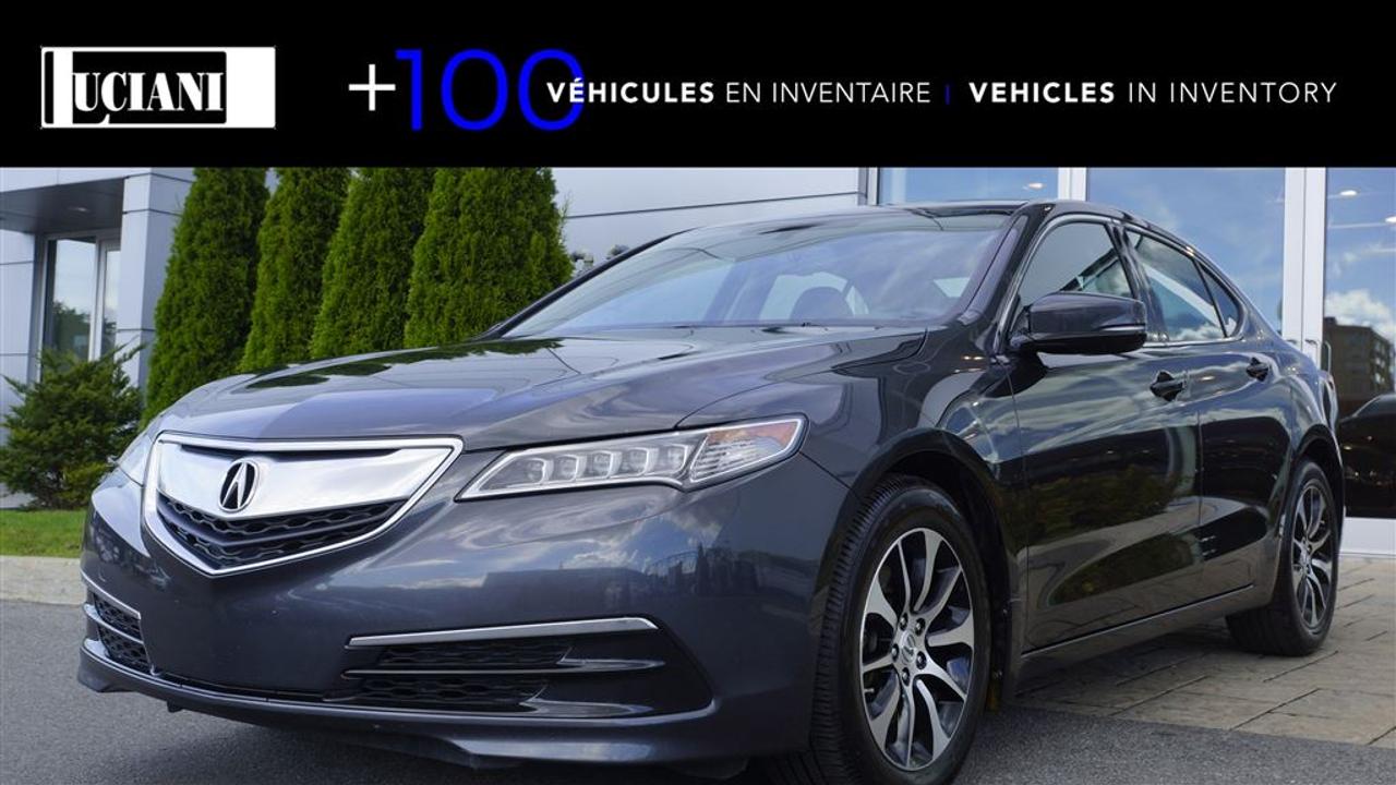 <a href=https://www.lucianiacura.com/occasion/Acura-TLX-2015.html>https://www.lucianiacura.com/occasion/Acura-TLX-2015.html</a>

Acura TLX 2015 ***Siège en cuir , siège électrique chauffer, bluetooth, caméra de recul,Toit ouvrant et plus!! 2015 Acura TLX! ***Leather, Electric heated seats, Blutooth, Back-up camera, Sunroof and more!!     *** $198 au 2 semaines*** *** $198 bi-weekly***  ***Incluant garantie prolonge 7ans 130000km*** *** Including extended warranty 7yrs 130000km***    Renseignez-vous sur nos programmes de véhicules doccasion certifié Acura ! Obtenez la tranquillité desprit sur nos modèles sélectionnés. Garantie 7ans/130,000KM incluant une assistance routière , une inspection complète en 125 points , un historique de maintenance complet et beaucoup plus ! En affaire depuis plus de 45 ans , le groupe Luciani dépasse les attentes de ses clients en offrant une expérience dachat agréable et un inventaire de véhicule doccasion DE QUALITÉ avec plus de 100 véhicules À LINTÉRIEUR de toutes marques!! ACURA , INFINITI , BMW , MERCEDES , AUDI , LEXUS , LAND ROVER nous avons ce quil vous faut au meilleur prix ! FINANCEMENT 1ere , 2eme et 3eme chance SUR PLACE au meilleur taux. Venez rencontrer notre équipe de vente dévouée qui vous servirons avec transparence ! Nous avons lexpérience et le personnel pour prendre grand soin de vous durant votre visite.       ******Please inquire about our Acura certified programs for per-owned cars! Obtain peace of mind with our selected certified pre-owned models.7 year waranty or 130,000 km including road side assistance, a complete 125 points Certified inspection ,complete maintenance history and much more! In business for more than 45 years, the Luciani Group exceeds the expectations of their clients by giving them an outstanding sales experience with quality pre-owned inventory such as ACURA, INFINITI, BMW, MERCEDES, AUDI, LEXUS and LAND ROVER. We have what you need at the very best price. On the spot 1st, 2nd and 3rd financing at the best rates. Our experienced crew is devoted to complete transparency and will take care of you during your visit.  Buy with confidence from a Family owned and operated business for over 50 years!    Acheter en toute confiance chez une entreprise familiale depuis plus de 50 ans !