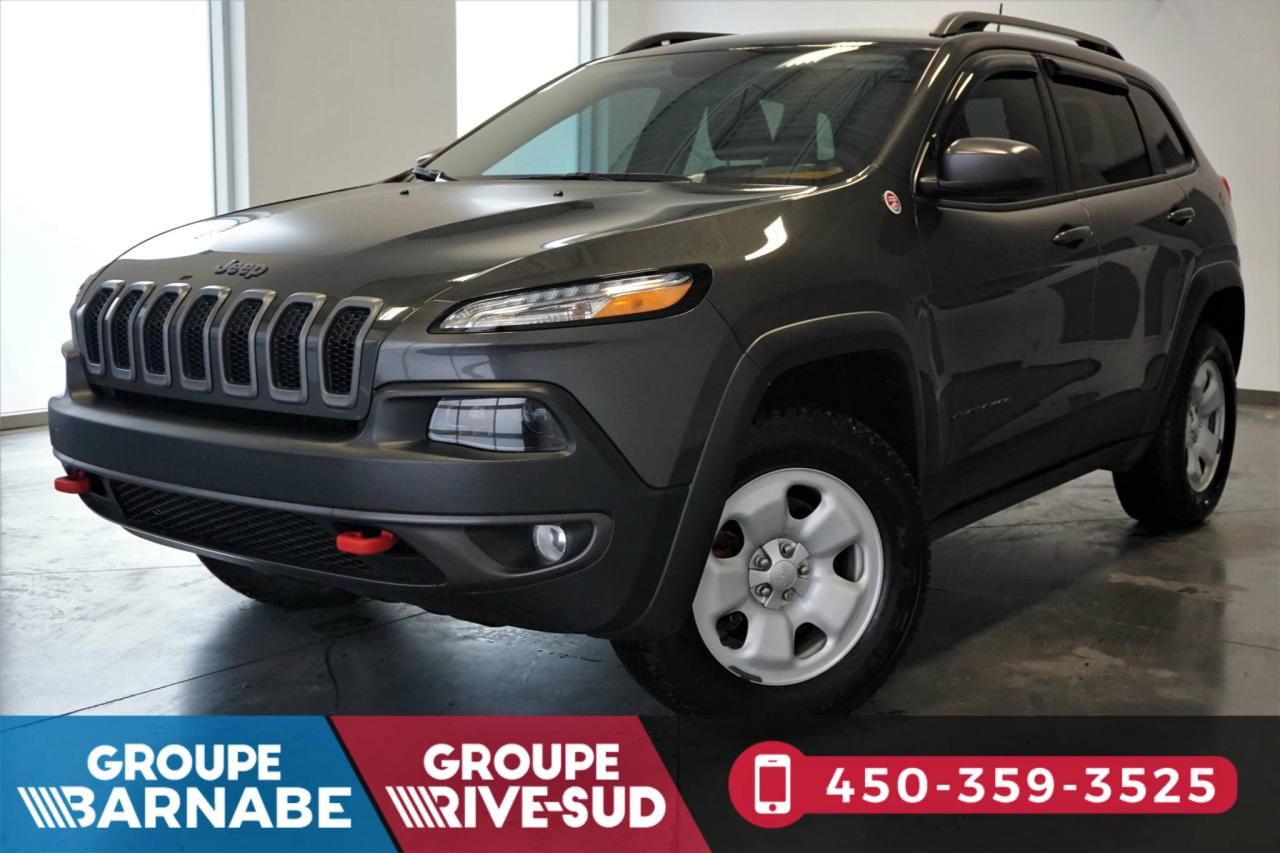 Used 2016 Jeep Cherokee TRAILHAWK V6 4X4 TEMPS FROID+GROUPE REMO for sale in St-Jean-Sur-Richelieu, QC