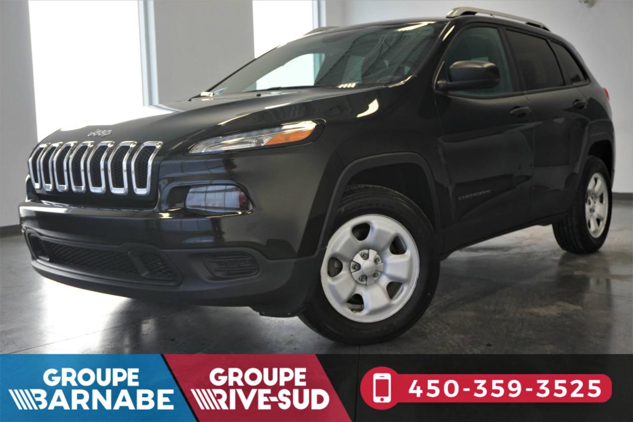 Used 2014 Jeep Cherokee 4x4 SPORT - TEMPS FROID - CAMÉRA RECUL - for sale in St-Jean-Sur-Richelieu, QC