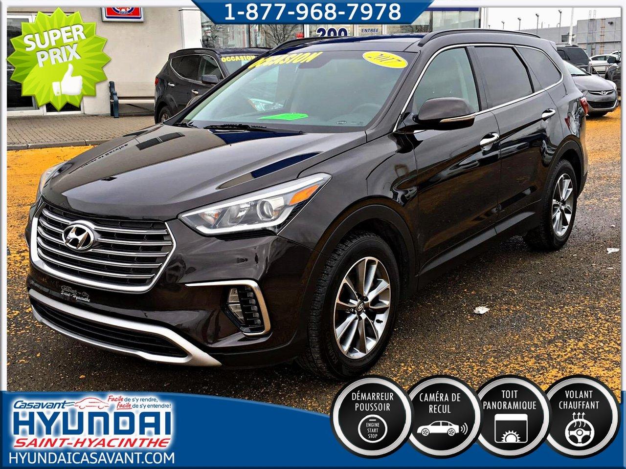 Used 2017 Hyundai Santa Fe XL Luxury 6 Passagers for sale in St-Hyacinthe, QC