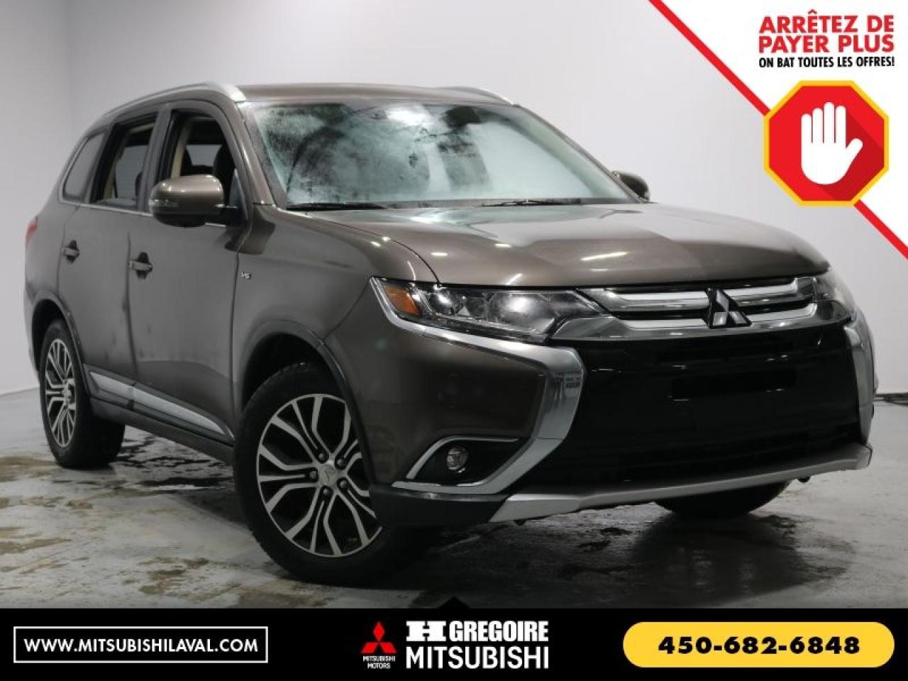 Used 2017 Mitsubishi Outlander GT S-AWC CUIR for sale in St-Léonard, QC