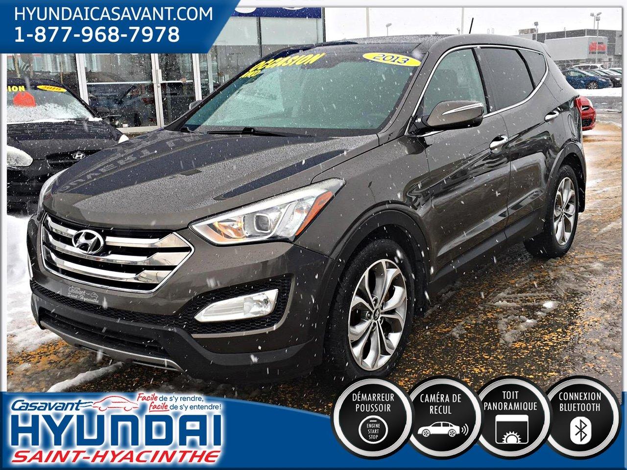 <a href=http://www.hyundaicasavant.com/occasion/Hyundai-Santa_Fe-2013.html>http://www.hyundaicasavant.com/occasion/Hyundai-Santa_Fe-2013.html</a>

Hyundai Santa Fe SE Garantie prolong?e 19/04/2020 ou 120 000 KM ** Garantie prolong?e 19/04/2020 ou 120 000 KM ** 2013Régulateur de vitesse, Toit ouvrant, Essuie-glaces intermittents, Freins ABS, Contrôle de stabilité, Coussin gonflable conducteur, Coussins gonflables latéraux, Lecteur CD, Lecteur MP3, Portes électriques, Vitres électriques, Intérieur en cuir, Climatisation deux zones, Commandes audio au volant, Lampes de lecture arrière, Sièges arrières rabattables, Sièges chauffants, Volant ajustable, Tapis protecteurs, Ordinateur de bord, Tout équipé, Caméra de recul, Volant gainé de cuir, Sièges arrières chauffants, Direction assistée, Télédéverrouillage, Rétroviseurs chauffants, Banquette arrière divisé, Siège à réglage électrique, Coussins gonflables arrière pour la tête, Siège conducteur - soutien lombaire, Démarrage sans clé, Freins à disque, Rétroviseurs électriques, Jantes en alliage, Antipatinage, Phares antibrouillards, Verrous de sécurité pour enfants, Sièges baquets, Prise Auxiliaire, Port USB