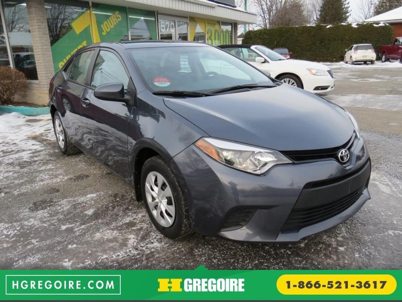 <a href=https://www.autoaubaine.com/Toyota-Corolla-c6999052.html>https://www.autoaubaine.com/Toyota-Corolla-c6999052.html</a>

Toyota Corolla Ce Man Abs Bluetooth Gr Electrique 2014

Freins ABS, Volant ajustable, Ordinateur de bord, Antipatinage

ECONOMISER 10 205$! BAS KILOMÉTRAGE, JAMAIS ACCIDENTÉ, Bluetooth, Aucun frais caché, Taux dintérêt imbattable! Ouvert 7 jours. Inspection en plus de 125 points et rigoureux processus de remise à neuf. Satisfaction garantie de 3 jours ou argent remis et privilège déchange 30 jours. Obtenez le meilleur taux de financement et même une 2e ou 3e chance au crédit. Pour plus dinformation sur cette voiture et pour obtenir le rapport dhistorique CarProof gratuitement, visitez https://www.hgregoire.com/fr-stk/V1604. *Prix du manufacturier neuf (20 200$)