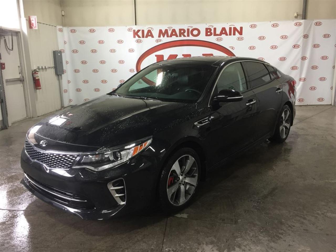 Used 2016 Kia Optima Sx Turbo/cuir/nav/to for sale in Ste-Julie, QC