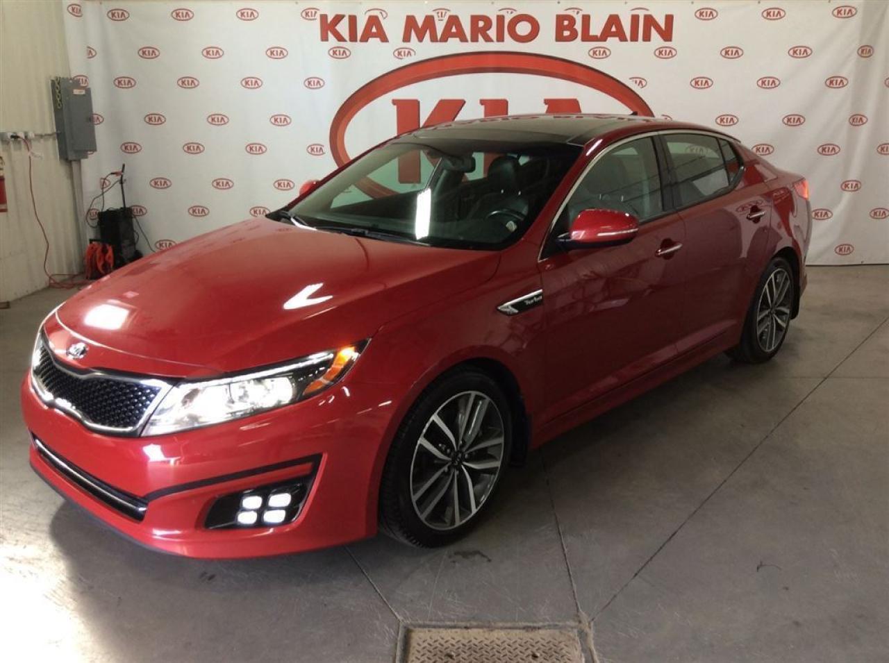 Used 2014 Kia Optima SX for sale in Ste-Julie, QC