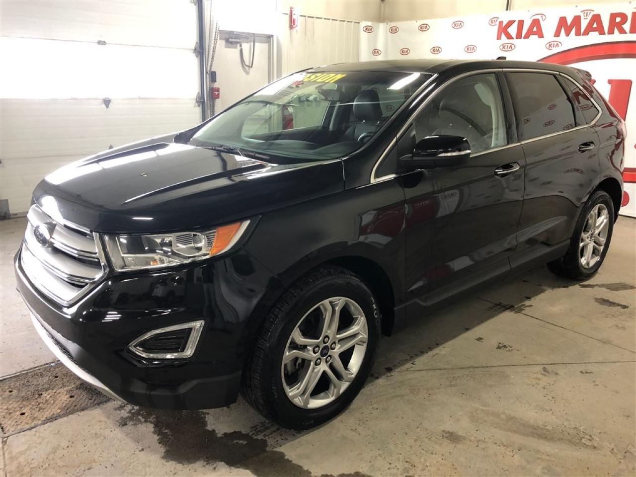 Used 2017 Ford Edge Titanium Awd Cuir for sale in Ste-Julie, QC