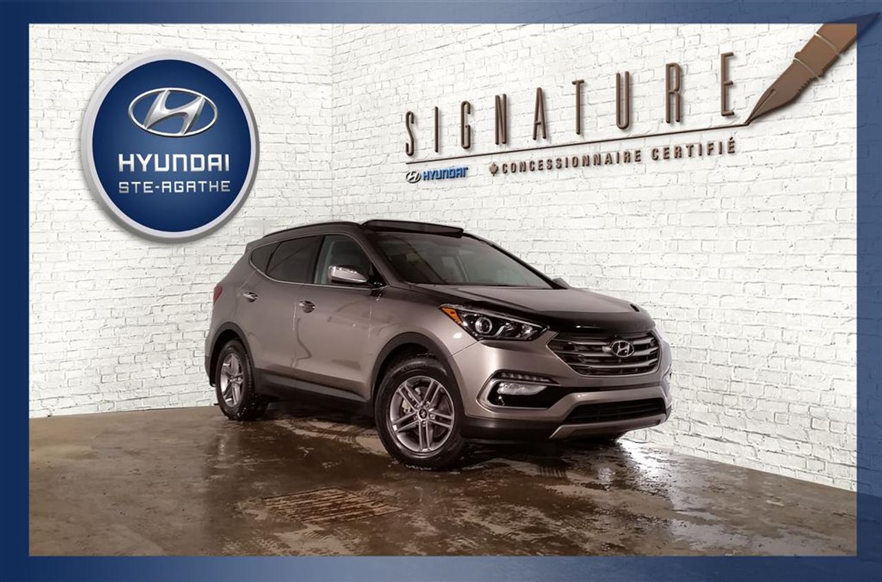 <a href=https://www.hyundaisteagathe.com/occasion/Hyundai-Santa_Fe_Sport-2017.html>https://www.hyundaisteagathe.com/occasion/Hyundai-Santa_Fe_Sport-2017.html</a>

*PROMOTION DE FOU! CONGÉ DE PAIEMENT, NE PAYEZ RIEN AVANT 90 JOURS!  TOIT PANORAMIQUE, CAMERA DE RECUL, A/C, SIÈGES CHAUFFANTS, DÉFLECTEUR DE CAPOT, gARDE BOUE, AUCUN ACCIDENT, ET PLUS...  VENEZ FAIRE ESSAI ROUTIER!    PANORAMIC SUNROOF, BACKUP CAMERA, A/C, HEATED SEATS, ACCIDENT FREE, AND MORE...  VISIT US AND DO YOUR TEST DRIVE!    Financement disponible ! 1ère, 2e et 3e chance au crédit. Profitez dun taux concurrentiel sur nos véhicules certifiés. Hyundai Ste-Agathe vous offre des véhicules doccasion inspectés et de qualité. Chaque véhicule, peu importe le prix, reçoit une inspection par un de nos techniciens diplômés. Hyundai Ste-Agathe est un garage recommandé CAA-Québec. Rapport historique du véhicule CARPROOF offert gratuitement! Nos conseillers aux ventes vous répondent 6 jours sur 7 par courriel ou par téléphone durant nos heures douverture : lundi au vendredi de 8h à 20h et le samedi de 10h à 15h au 1-888-528-1617 ou à ventes@hyundaisteagathe.ca. Ne manquez pas ce véhicule unique, prenez rendez-vous pour un essai routier dès maintenant! NOUS PRENONS VOTRE VÉHICULE EN ÉCHANGE, nos évaluateurs vous attendent! TROUVEZ LE VÉHICULE DOCCASION QUIL VOUS FAUT PARMI NOTRE INVENTAIRE    1ST , 2ND AND 3RD CHANCE ON CREDIT !!! NO CASE REFUSED!!! We specialize in Auto Financing. Our in-house Financing Team is ready to get you approved no matter how your credit condition is. WE BUY ALL YOUR TRADE OUR EVALUATORS ARE WAITING. No hidden fees, Certified and E-tested, free CARPROOF history report, and balance of factory warranty. Buy with Confidence. All vehicle has passed a full inspection by are CERTIFIED TECHS and are professionally detailed through our shop. All our used vehicles come with warranty to give you peace of mind and confidence with your purchase.  MAKE AN APPOINTMENT FOR A TEST DRIVE OR FOR MORE DETAILS, PLEASE CONTACT THE TOLL-FREE NUMBER: 1-888-528-1617 OR EMAIL at: VENTES@HYUNDAISTEAGATHE.CA ANYTIME EVENINGS AND WEEKENDS!!! PRICE IS ESTABLISHED WITH REGULAR RATE FINANCING!  *Certaines conditions sappliquent