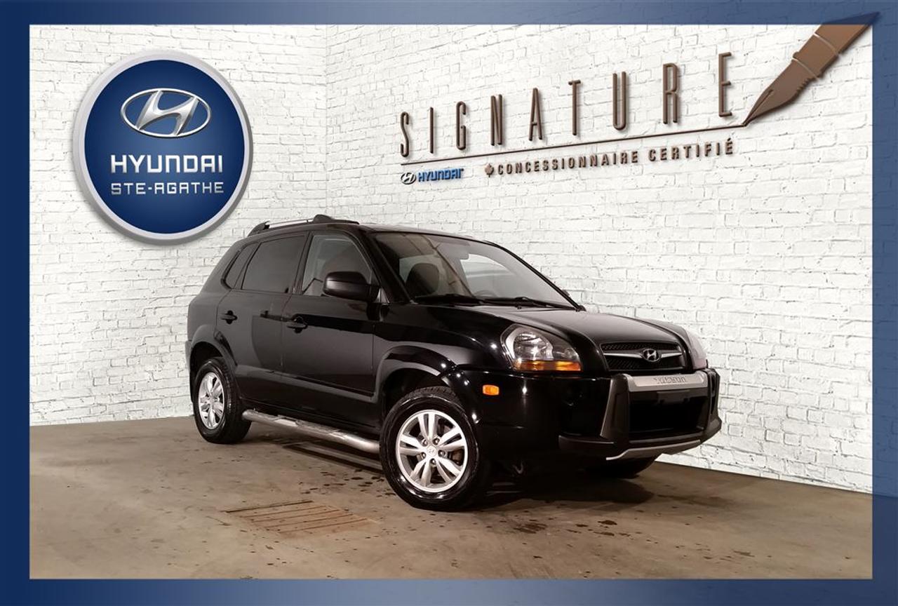 <a href=https://www.hyundaisteagathe.com/occasion/Hyundai-Tucson-2009.html>https://www.hyundaisteagathe.com/occasion/Hyundai-Tucson-2009.html</a>

*PROMOTION DE FOU! CONGÉ DE PAIEMENT, NE PAYEZ RIEN AVANT 90 JOURS!  AIR CLIMATISÉ, 8 PNEUS, GROUPE ÉLECTRIQUE, MARCHE PIEDS, ET BIEN PLUS...  VENEZ FAIRE VOTRE ESSAI ROUTIER!    A/C, 8 PNEUS, POWER GROUP AND MORE...  VISIT US AND DO YOUR TEST DRIVE!    Financement disponible ! 1ère, 2e et 3e chance au crédit. Profitez dun taux concurrentiel sur nos véhicules certifiés. Hyundai Ste-Agathe vous offre des véhicules doccasion inspectés et de qualité. Chaque véhicule, peu importe le prix, reçoit une inspection par un de nos techniciens diplômés. Hyundai Ste-Agathe est un garage recommandé CAA-Québec. Rapport historique du véhicule CARPROOF offert gratuitement! Nos conseillers aux ventes vous répondent 6 jours sur 7 par courriel ou par téléphone durant nos heures douverture : lundi au vendredi de 8h à 20h et le samedi de 10h à 15h au 1-888-528-1617 ou à ventes@hyundaisteagathe.ca. Ne manquez pas ce véhicule unique, prenez rendez-vous pour un essai routier dès maintenant! NOUS PRENONS VOTRE VÉHICULE EN ÉCHANGE, nos évaluateurs vous attendent! TROUVEZ LE VÉHICULE DOCCASION QUIL VOUS FAUT PARMI NOTRE INVENTAIRE    1ST , 2ND AND 3RD CHANCE ON CREDIT !!! NO CASE REFUSED!!! We specialize in Auto Financing. Our in-house Financing Team is ready to get you approved no matter how your credit condition is. WE BUY ALL YOUR TRADE OUR EVALUATORS ARE WAITING. No hidden fees, Certified and E-tested, free CARPROOF history report, and balance of factory warranty. Buy with Confidence. All vehicle has passed a full inspection by are CERTIFIED TECHS and are professionally detailed through our shop. All our used vehicles come with warranty to give you peace of mind and confidence with your purchase.  MAKE AN APPOINTMENT FOR A TEST DRIVE OR FOR MORE DETAILS, PLEASE CONTACT THE TOLL-FREE NUMBER: 1-888-528-1617 OR EMAIL at: VENTES@HYUNDAISTEAGATHE.CA ANYTIME EVENINGS AND WEEKENDS!!! PRICE IS ESTABLISHED WITH REGULAR RATE FINANCING!  *Certaines conditions sappliquent