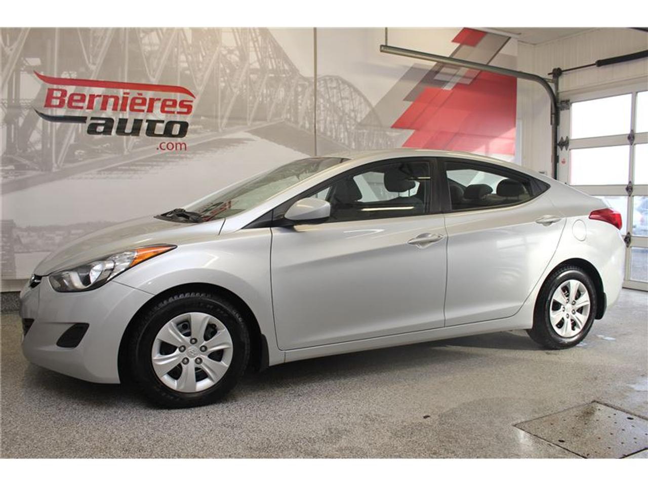 <a href=https://www.autoaubaine.com/Hyundai-Elantra-c7001940.html>https://www.autoaubaine.com/Hyundai-Elantra-c7001940.html</a>

Elantra Manuel à 6 vitesses, bas kilométrage, fiable et économique, à ne pas manquer!  ***********************************  GARANTIE HYUNDAI JUSQUAU 9 MAI 2018 OU 100000KM  ***********************************  Chez Bernières auto tous nos véhicules sont vendus inspectés, certifiés et possèdent un rapport carproof. Un inventaire de qualité et une clientèle fidèle font de nous un leader dans le domaine de lautomobile doccasion dans la grande région de Lévis et Québec, depuis maintenant plus de 25 ans. Financement 1e et 2e chance au crédit disponible directement sur place ainsi que plusieurs autres services. Si vous avez des questions, des interrogations ou que vous aimeriez planifier un essai routier nhésitez pas à communiquer avec lun de nos conseiller, il se fera un plaisir de vous répondre. Pour mieux connaitre tous les avantages visitez bernieresauto.com ou par message texte 418 933-5075 et nhésitez pas à demander un vidéo du véhicule à votre conseiller!