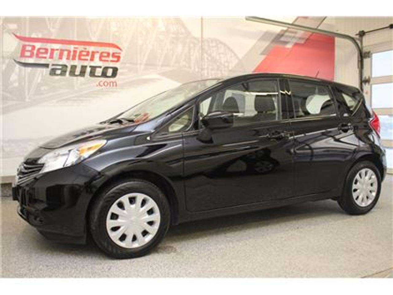 <a href=https://www.autoaubaine.com/Nissan-Versa Note-c6993213.html>https://www.autoaubaine.com/Nissan-Versa Note-c6993213.html</a>

Versa Note automatique, seulement 46750Km, tout équipé, inspecté et préparé, fiable et économique, à ne pas manquer!  ***********************************  GARANTIE NISSAN JUSQUAU 8 MAI 2021 OU 100000KM  ***********************************  Chez Bernières auto tous nos véhicules sont vendus inspectés, certifiés et possèdent un rapport carproof. Un inventaire de qualité et une clientèle fidèle font de nous un leader dans le domaine de lautomobile doccasion dans la grande région de Lévis et Québec, depuis maintenant plus de 25 ans. Financement 1e et 2e chance au crédit disponible directement sur place ainsi que plusieurs autres services. Si vous avez des questions, des interrogations ou que vous aimeriez planifier un essai routier nhésitez pas à communiquer avec lun de nos conseiller, il se fera un plaisir de vous répondre. Pour mieux connaitre tous les avantages visitez bernieresauto.com ou par message texte 418 933-5075 et nhésitez pas à demander un vidéo du véhicule à votre conseiller!