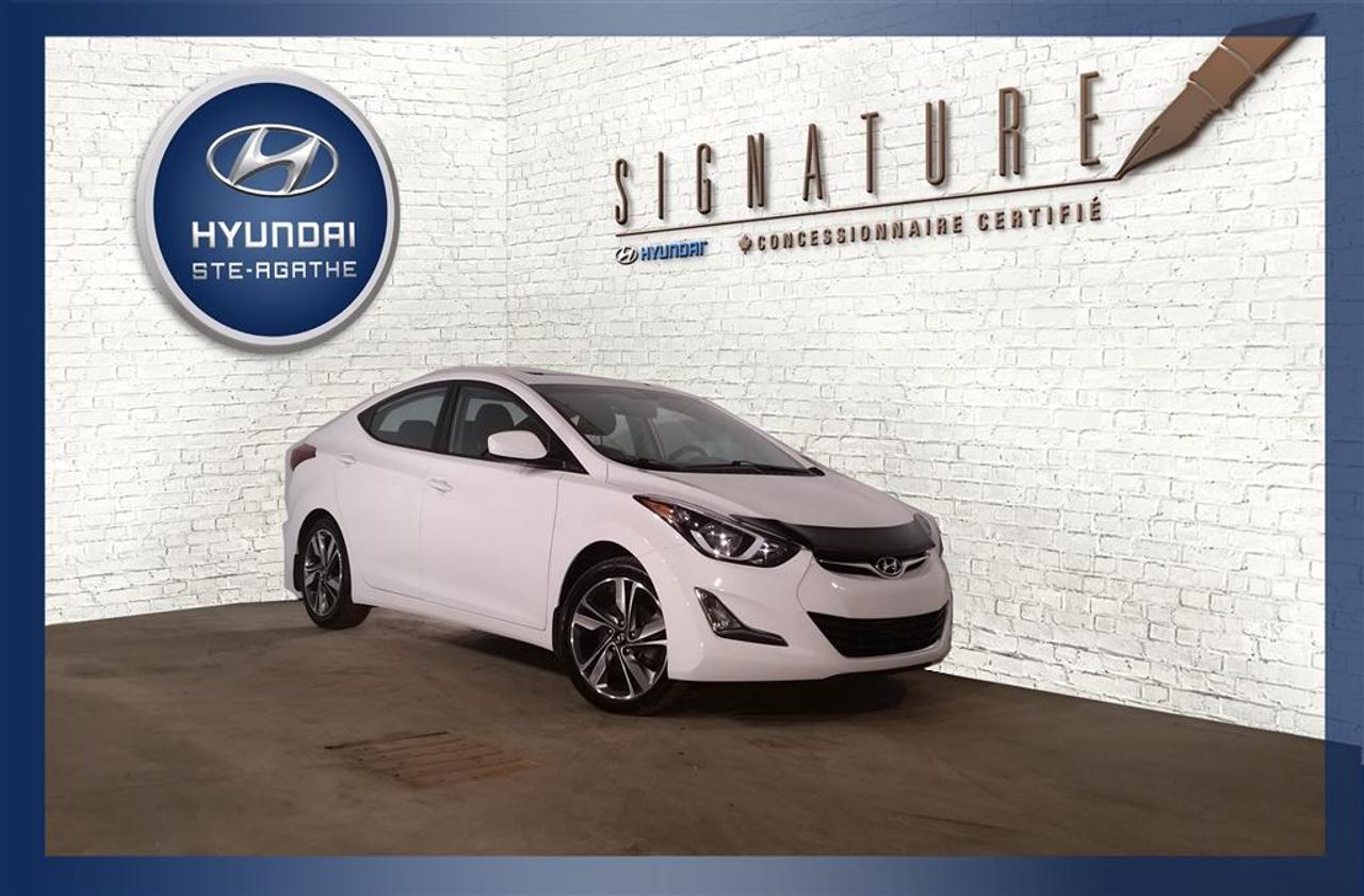 <a href=https://www.hyundaisteagathe.com/occasion/Hyundai-Elantra-2015.html>https://www.hyundaisteagathe.com/occasion/Hyundai-Elantra-2015.html</a>

*PROMOTION DE FOU! CONGÉ DE PAIEMENT, NE PAYEZ RIEN AVANT 90 JOURS!  TOIT OUVRANT, CAMERA DE RECUL, A/C, SIÈGES CHAUFFANTS, DÉFLECTEUR DE CAPOT AUCUN ACCIDENT, ET PLUS...  VENEZ FAIRE ESSAI ROUTIER!    SUNROOF, BACKUP CAMERA, A/C, HEATED SEATS, ACCIDENT FREE, AND MORE...  VISIT US AND DO YOUR TEST DRIVE!    Financement disponible ! 1ère, 2e et 3e chance au crédit. Profitez dun taux concurrentiel sur nos véhicules certifiés. Hyundai Ste-Agathe vous offre des véhicules doccasion inspectés et de qualité. Chaque véhicule, peu importe le prix, reçoit une inspection par un de nos techniciens diplômés. Hyundai Ste-Agathe est un garage recommandé CAA-Québec. Rapport historique du véhicule CARPROOF offert gratuitement! Nos conseillers aux ventes vous répondent 6 jours sur 7 par courriel ou par téléphone durant nos heures douverture : lundi au vendredi de 8h à 20h et le samedi de 10h à 15h au 1-888-528-1617 ou à ventes@hyundaisteagathe.ca. Ne manquez pas ce véhicule unique, prenez rendez-vous pour un essai routier dès maintenant! NOUS PRENONS VOTRE VÉHICULE EN ÉCHANGE, nos évaluateurs vous attendent! TROUVEZ LE VÉHICULE DOCCASION QUIL VOUS FAUT PARMI NOTRE INVENTAIRE    1ST , 2ND AND 3RD CHANCE ON CREDIT !!! NO CASE REFUSED!!! We specialize in Auto Financing. Our in-house Financing Team is ready to get you approved no matter how your credit condition is. WE BUY ALL YOUR TRADE OUR EVALUATORS ARE WAITING. No hidden fees, Certified and E-tested, free CARPROOF history report, and balance of factory warranty. Buy with Confidence. All vehicle has passed a full inspection by are CERTIFIED TECHS and are professionally detailed through our shop. All our used vehicles come with warranty to give you peace of mind and confidence with your purchase.  MAKE AN APPOINTMENT FOR A TEST DRIVE OR FOR MORE DETAILS, PLEASE CONTACT THE TOLL-FREE NUMBER: 1-888-528-1617 OR EMAIL at: VENTES@HYUNDAISTEAGATHE.CA ANYTIME EVENINGS AND WEEKENDS!!! PRICE IS ESTABLISHED WITH REGULAR RATE FINANCING!  *Certaines conditions sappliquent