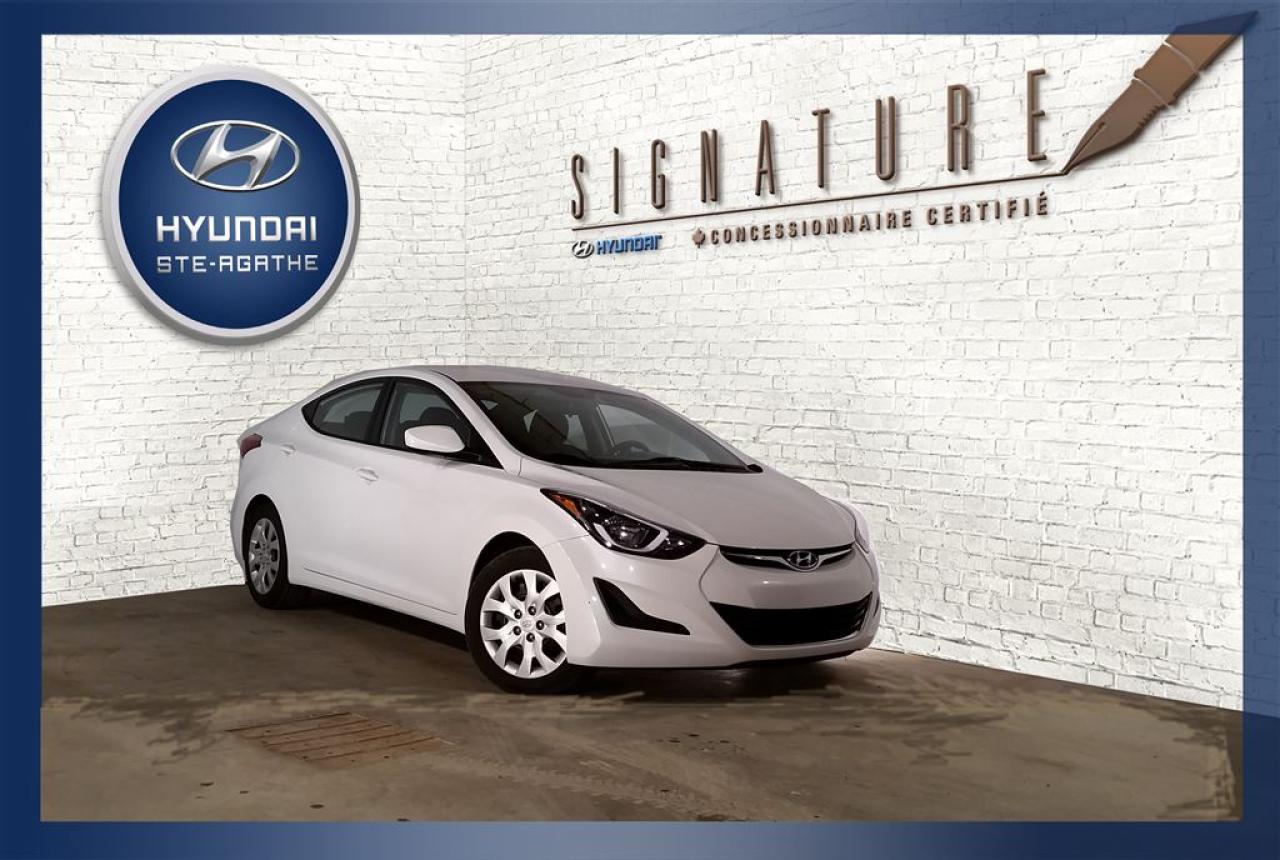 Used 2016 Hyundai Elantra Gl+8 +a/c+sièges for sale in Ste-Agathe-des-Monts, QC
