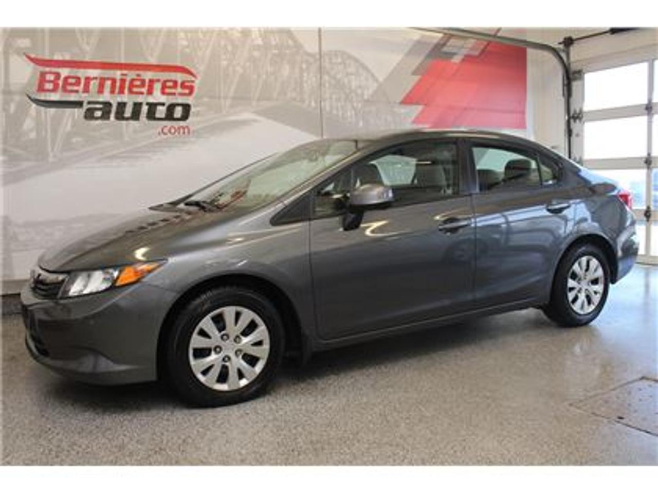 <a href=https://www.autoaubaine.com/Honda-Civic-c7000894.html>https://www.autoaubaine.com/Honda-Civic-c7000894.html</a>

Civic tout équipé avec air climatisée et bluetooth Balance de garantie Honda jusquen décembre 2018 ou 130000km, économique et fiable, il ne faut pas manquer ça!  ***********************************  GARANTIE HONDA JUSQUAU 8 DÉCEMBRE 2018 OU 130000KM  ***********************************  Chez Bernières auto tous nos véhicules sont vendus inspectés, certifiés et possèdent un rapport carproof. Un inventaire de qualité et une clientèle fidèle font de nous un leader dans le domaine de lautomobile doccasion dans la grande région de Lévis et Québec, depuis maintenant plus de 25 ans. Financement 1e et 2e chance au crédit disponible directement sur place ainsi que plusieurs autres services. Si vous avez des questions, des interrogations ou que vous aimeriez planifier un essai routier nhésitez pas à communiquer avec lun de nos conseiller, il se fera un plaisir de vous répondre. Pour mieux connaitre tous les avantages visitez bernieresauto.com ou par message texte 418 933-5075 et nhésitez pas à demander un vidéo du véhicule à votre conseiller!