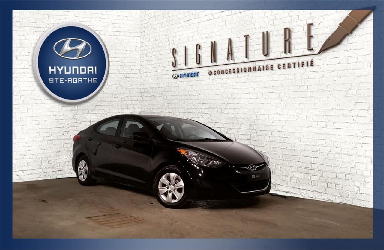 Used 2013 Hyundai Elantra L+moteur Gar. à Vie for sale in Ste-Agathe-des-Monts, QC