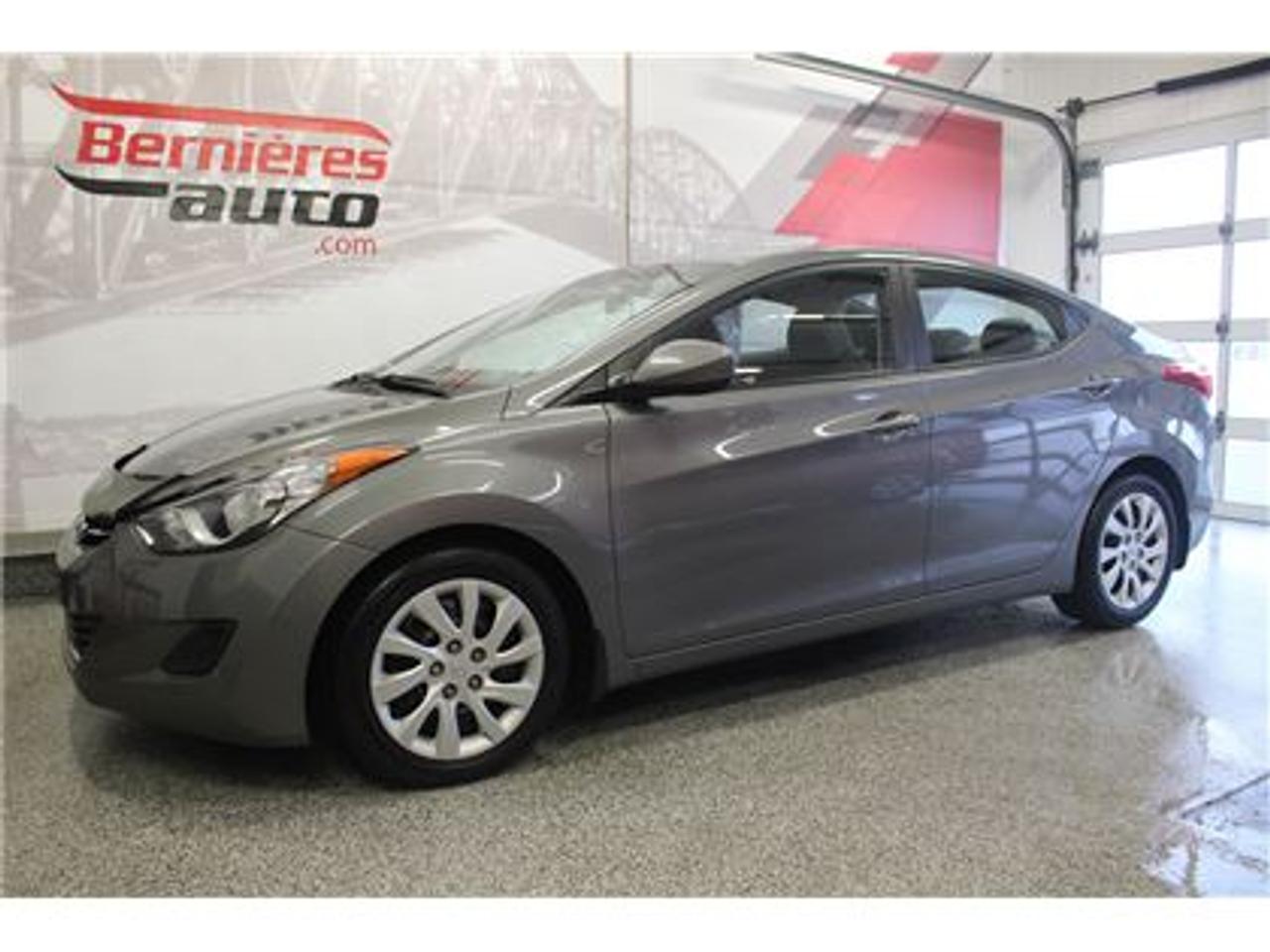 <a href=https://www.autoaubaine.com/Hyundai-Elantra-c6972260.html>https://www.autoaubaine.com/Hyundai-Elantra-c6972260.html</a>

Elantra tout équipé, balance de garantie complète fiable et économique, manuelle, à qui la chance?  ***********************************  GARANTIE HYUNDAI JUSQUAU 5 AOÛT 2018 OU 100000KM  ***********************************  Chez Bernières auto tous nos véhicules sont vendus inspectés, certifiés et possèdent un rapport carproof. Un inventaire de qualité et une clientèle fidèle font de nous un leader dans le domaine de lautomobile doccasion dans la grande région de Lévis et Québec, depuis maintenant plus de 25 ans. Financement 1e et 2e chance au crédit disponible directement sur place ainsi que plusieurs autres services. Si vous avez des questions, des interrogations ou que vous aimeriez planifier un essai routier nhésitez pas à communiquer avec lun de nos conseiller, il se fera un plaisir de vous répondre. Pour mieux connaitre tous les avantages visitez bernieresauto.com ou par message texte 418 933-5075 et nhésitez pas à demander un vidéo du véhicule à votre conseiller!