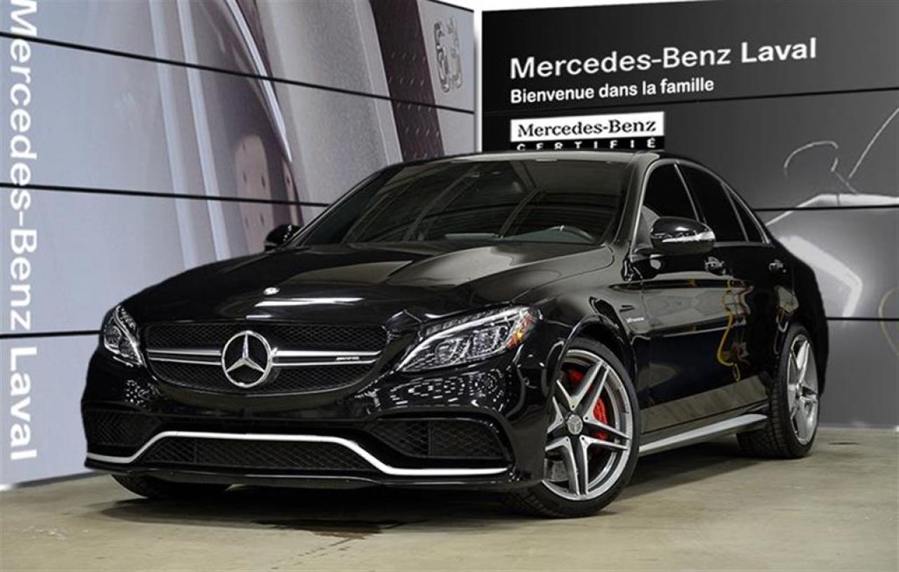 Used 2015 Mercedes-Benz C63 AMG Sedan Cuir Nappa for sale in Laval, QC