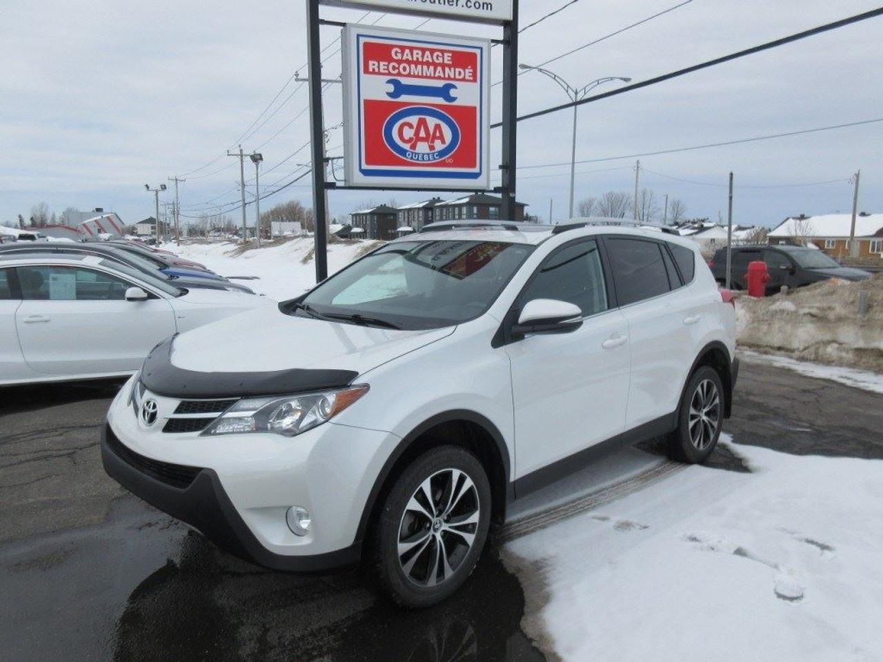 <a href=https://www.maisonduroutier.com/occasion/Toyota-RAV4-2015.html>https://www.maisonduroutier.com/occasion/Toyota-RAV4-2015.html</a>

Venez vivre une experience dachat sans pression!  La fiabilite et leconomie dessence dun Toyota !!! Modele 4x4 avec beaucoup déquipement de serie, toit ouvrant, camera de recul, Gps , air climatisé, sieges chauffants, roues en alliages , demarreur a distance, etc... Jamais accidenté avec rapport Carproof disponible gratuitement. Inspection mecanique complete avant livraison et financement rapide et facile sur place.    Pour infos ou rendez-vous, 1-888-635-0656 ou par texto a Sébastien Vermette 418-882-7139 ou Jonathan Grondin 418-569-9565 .Membre A.M.V.O.Q. et recommandé Caa-Quebec , nous sommes en affaires depuis 40 ans a vous offrir un service irreprochable, toujours au meilleur prix !
