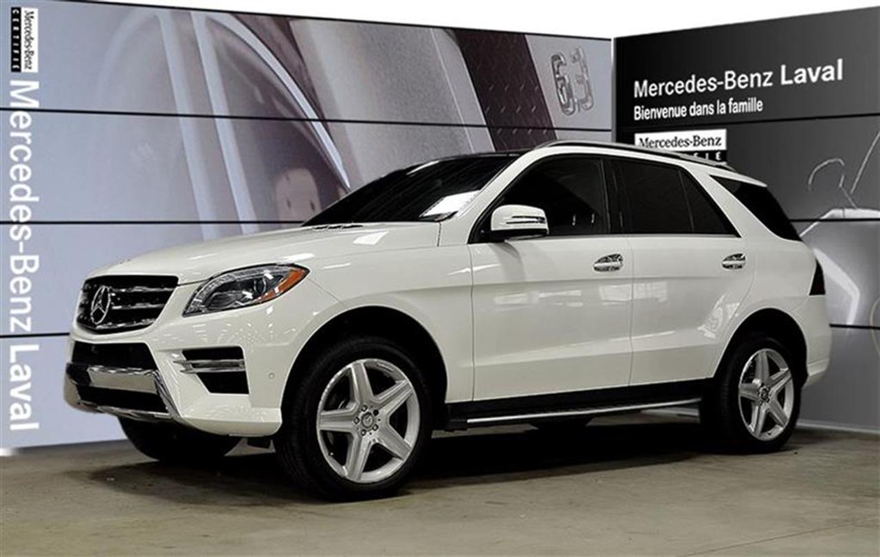 <a href=https://www.mercedes-benzlaval.com/occasion/MercedesBenz-ML350-2015.html>https://www.mercedes-benzlaval.com/occasion/MercedesBenz-ML350-2015.html</a>

CERTIFIE! ML350 BLUETEC 4MATIC, CAMERA A 360 DEGRES, TOIT PANORAMIQUE, NAVIGATION, PHARES BI-XENON ACTIFS, TABLEAU DE BORD GARNI DE CUIR ARTICO, SUSPENSION PNEUMATIQUE AIRMATIC, SYSTEME PARKTRONIC, SIEGES ARRIERE CHAUFFANTS, KEYLESS GO, ATTELAGE DE REMORQUE, MARCHEPIED EN ALUMINIUM. Cette 2015 ML350 BLUETEC 4MATIC vous offre toutes ces options en plus des équipements de mise de Mercedes-Benz! Cette voiture Certifiée vous est offerte à partir de 0.9% dintérêt et une protection étoile de 2 ans/120,000km doit être vu en personne! Venez chez Mercedes-Benz de Laval dès aujourdhui pour un essai routier!
