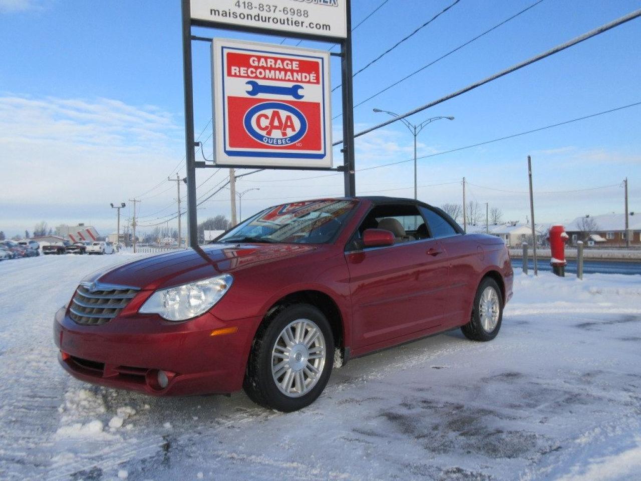 Used 2008 Chrysler Sebring Touring Décapotable for sale in Lévis, QC