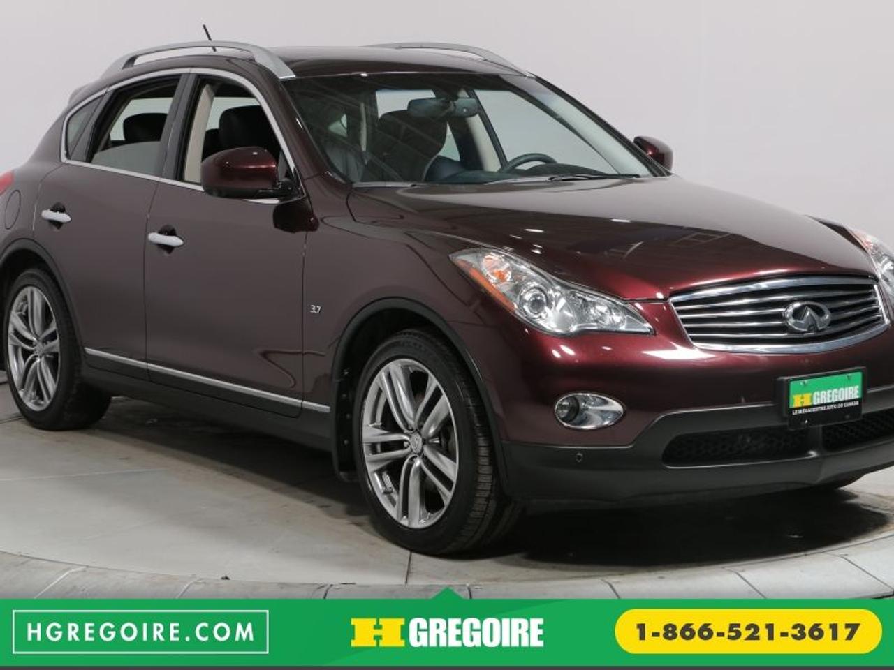 <a href=https://www.autoaubaine.com/Infiniti-QX50-c7017924.html>https://www.autoaubaine.com/Infiniti-QX50-c7017924.html</a>

Infiniti Qx50 4wd Auto A/c Cuir Toit Bluetooth Mags 2014

Toit ouvrant, Freins ABS, Lecteur MP3, Miroirs chauffants, Volant ajustable, Aileron, Radio satellite, Ordinateur de bord, Volant gain de cuir, Antipatinage, Phares antibrouillards, Climatisation

ECONOMISER 13 405$! BAS KILOMÉTRAGE, JAMAIS ACCIDENTÉ, Camera de recul, Bluetooth, Aucun frais caché, Taux dintérêt imbattable! Ouvert 7 jours. Inspection en plus de 125 points et rigoureux processus de remise à neuf. Satisfaction garantie de 3 jours ou argent remis et privilège déchange 30 jours. Obtenez le meilleur taux de financement et même une 2e ou 3e chance au crédit. Pour plus dinformation sur cette voiture et pour obtenir le rapport dhistorique CarProof gratuitement, visitez https://www.hgregoire.com/fr-stk/920588. *Prix du manufacturier neuf (37 900$)