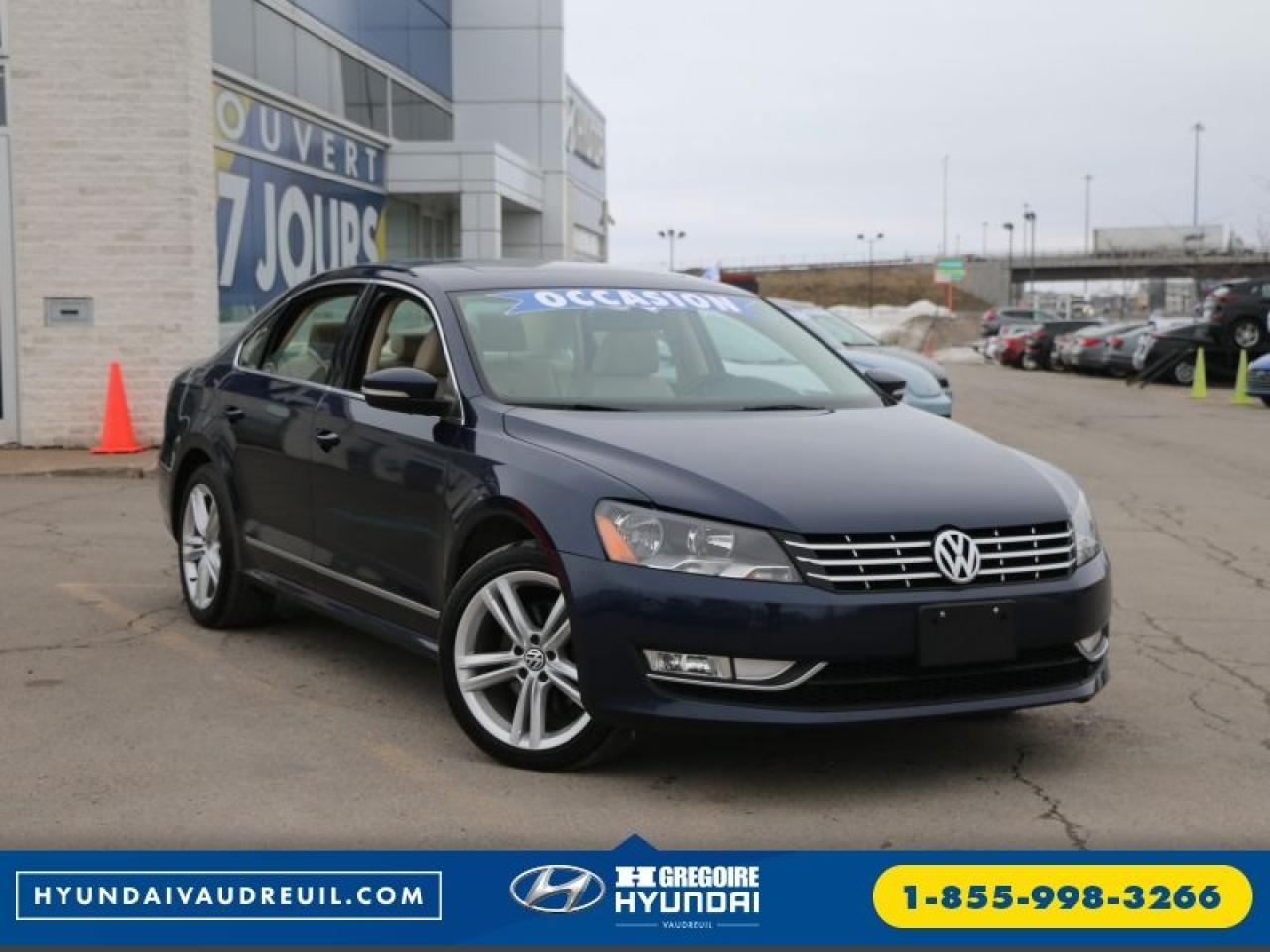 Used 2015 Volkswagen Passat HIGHLINE GPS for sale in St-Léonard, QC