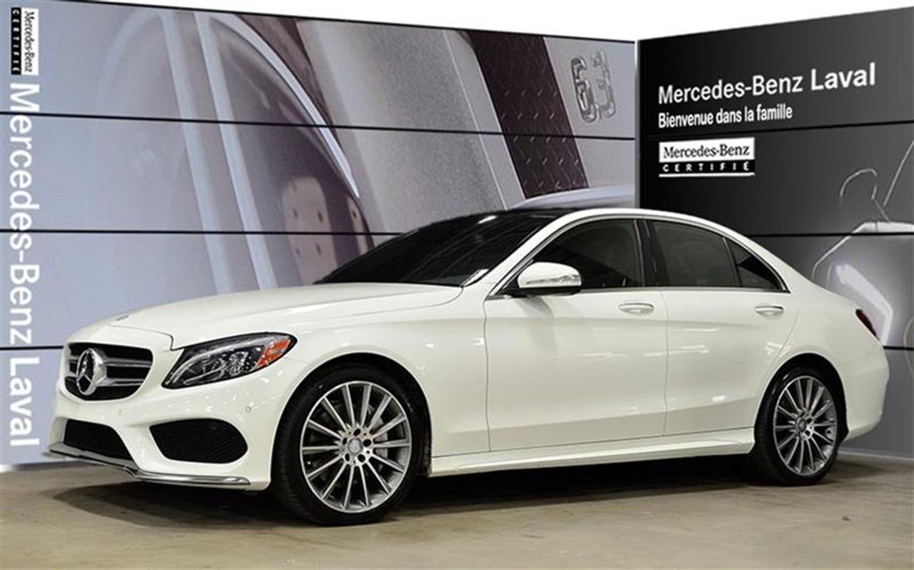 <a href=https://www.mercedes-benzlaval.com/occasion/MercedesBenz-C400-2015.html>https://www.mercedes-benzlaval.com/occasion/MercedesBenz-C400-2015.html</a>

CERTIFIE! INTERIEUR AMG, NAVIGATION, KEYLESS GO, RADIO SIRIUS, SYSTEME AUDIO BURMESTER, SYSTEME PARKTRONIC, AIRMATIC AGILITY SYSTEM, JANTES AMG 19 POUCES.Cette 2015 C400 4MATIC vous offre toutes ces options en plus des équipements de mise de Mercedes-Benz! Cette voiture Certifiée vous est offerte à partir de 0.9% dintérêt et une protection étoile de 2 ans/120,000km doit être vu en personne! Venez chez Mercedes-Benz de Laval dès aujourdhui pour un essai routier!
