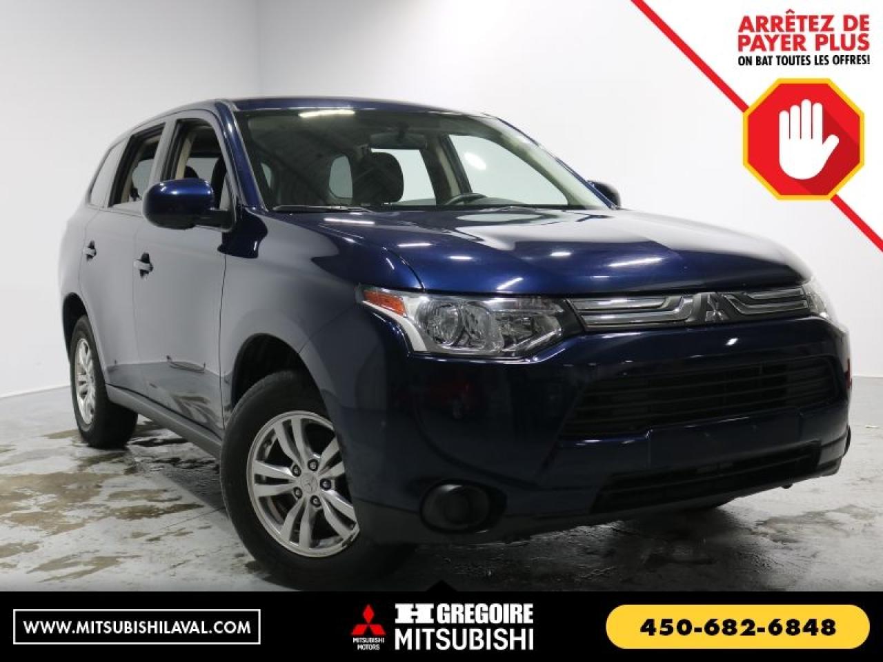 Used 2014 Mitsubishi Outlander ES BLUETOOTH for sale in St-Léonard, QC