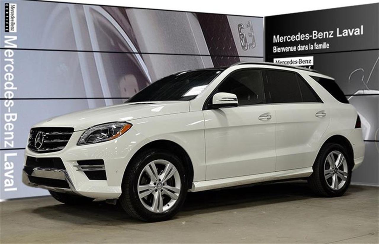 <a href=https://www.mercedes-benzlaval.com/occasion/MercedesBenz-ML350-2015.html>https://www.mercedes-benzlaval.com/occasion/MercedesBenz-ML350-2015.html</a>

CERTIFIE!ML350 BLUETEC 4MATIC, PHARES BI-XENON ACTIFS, NAVIGATION, TOIT PANORAMIQUE, CAMERA A 360 DEGRES, SYSTEME PARKTRONIC, SYSTEME AUDIO HARMAN/KARDON, SIEGES ARRIERE CHAUFFANTS, KEYLESS GO, ATTELAGE DE REMORQUE.Cette 2015 ML350 BLUETEC 4MATIC vous offre toutes ces options en plus des équipements de mise de Mercedes-Benz! Cette voiture Certifiée vous est offerte à partir de 0.9% dintérêt et une protection étoile de 2 ans/120,000km doit être vu en personne! Venez chez Mercedes-Benz de Laval dès aujourdhui pour un essai routier!
