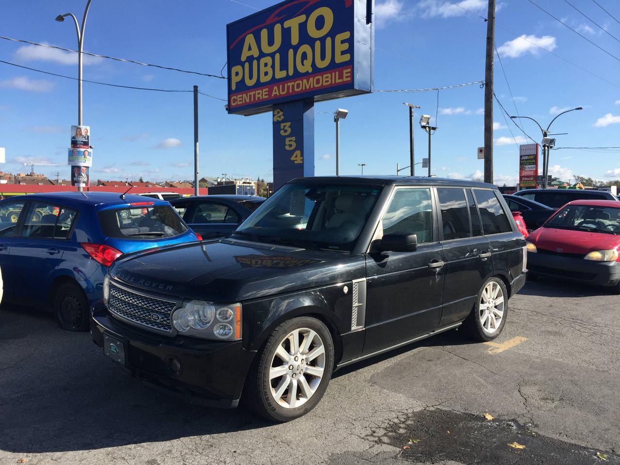<a href=https://www.autopublique.ca/occasion/Land_Rover-Range_Rover-2006.html>https://www.autopublique.ca/occasion/Land_Rover-Range_Rover-2006.html</a>

RANGE ROVER SUPERCHARGE 2006 - QUALITE EXCEPTIONNELLE ET PUISSANCE TOUT EN UN !!!

Nos sites situés à Laval et Mirabel vous offrent tous les soins requis pour votre nouveau véhicule sous un même toit : Mécanique  à taux réduit si vous achetez un véhicule chez nous, des rabais sur lesthétique ainsi la teinte de vitres, débosselage sans peinture, carrosserie, remplacement de pare-brise et bien plus.

Tous nos véhicules ont un rapport dinspection détaillé, sont soigneusement préparés.

Nous vous offrons le financement 1ère, 2ème et 3ème chance au crédit ainsi que la politique du meilleur prix garanti !

Approbation rapide par notre site web autopublique.ca ou par telephone. 1ere, 2e, 3e chance au credit. Aucun cas refusé. Dépot peut être requis dans certains cas.


Osez comparer. Avant dacheter venez rencontrer notre personnel dynamique dans un environnement sans pression. Notre mission est de vous trouver le véhicule de votre choix, selon vos critères ! Si nous ne lavons pas, nous pouvons vous le trouver ! 
Frais de préparation en sus.


Les deux commerces étant situé sur Cure Labelle, notre accessibilité est facile et rapide.Par lautoroute 440, autoroute 640, autoroute 15 et autoroute 13. Tous les chemins mènent a Auto Publique. Avec vous, sur la route de la vie !

Nous vendons et achetons toutes les marques de vehicules, dont Audi, BMW, Chevrolet, Chrysler, Ford, GM, GMC, Hyundai, Kia, Honda, Fiat, Smart, Mercedes, Mercedes Benz, Toyota, Range Rover, Land Rover, Volvo, Volkswagen, et encore plus.

Se habla Español !