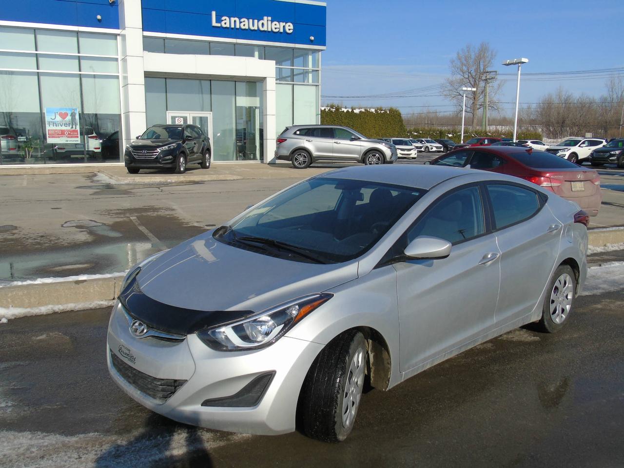 <a href=https://www.hyundailanaudiere.com/occasion/Hyundai-Elantra-2015.html>https://www.hyundailanaudiere.com/occasion/Hyundai-Elantra-2015.html</a>

Un seul propriétaire , pas accidenté, garantie prol. 30-12-2021, demat a distance

CHEZ HYUNDAI DE LANAUDIÈRE NOTRE DÉPARTEMENT DE VOITURES DOCCASION VOUS PROPOSE LES MEILLEURS PRIX AU QUÉBEC SUR UN VASTE INVENTAIRE DE VOITURES HYUNDAI ! ** 1e, 2e 3e CHANCE AU CRÉDIT DISPONIBLE. 
LE VÉHICULE QUE VOUS DÉSIREZ N EST PAS EN INVENTAIRE, LAISSEZ NOTRE ÉQUIPE LE TROUVER POUR VOUS !
Nous prenons échange de toute marque !
(TOYOTA,HONDA, MAZDA, CHEVROLET, GMC SUBARU,DODGE, CHRYSLER ET AUTRES)