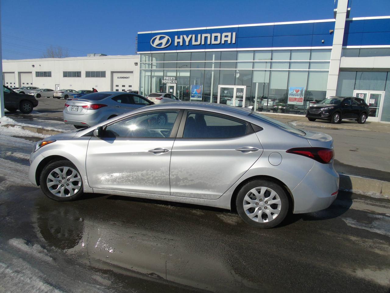 <a href=https://www.hyundailanaudiere.com/occasion/Hyundai-Elantra-2015.html>https://www.hyundailanaudiere.com/occasion/Hyundai-Elantra-2015.html</a>

*** JAMAIS ACCIDENTÉ / HYUNDAI ELANTRA GL 2015 SIÈGES CHAUFFANTS, BLUETOOTH, COMMANDES AUDIO AU VOLANT, RÉGULATEUR DE VITESSE, ORDINATEUR DE BORD, GROUPE ÉLECTRIQUE, A/C, RÉGULATEUR DE VITESSE ET BIEN PLUS!! CETTE ÉLÉGANTE ELANTRA VOUS OFFRE UN HABITACLE SPACIEUX, UNE SILHOUETTE SPORTIVE, UNE CONDUITE AGRÉABLE ET MANIABLE EN PLUS DÊTRE TRÈS BIEN ÉQUIPÉ. ELLE EST RECONNU POUR SON ÉCONOMIE DESSENCE DUNE MOYENNE COMBINÉE AUTOROUTE/VILLE DE 7.5L AINSI QUE SA FIABILITÉ LÉGENDAIRE !! PASSEZ DÈS AUJOURDHUI POUR EN FAIRE LESSAI ROUTIER !!

1ERE, 2E ET 3E CHANCE AU CRÉDIT
FINANCEMENT ET GARANTIE DISPONIBLE SUR PLACE!!

CARPROOF DISPONIBLE A LA VISITE, PASSEZ NOUS VOIR POUR EN FAIRE LESSAI ROUTIER !!